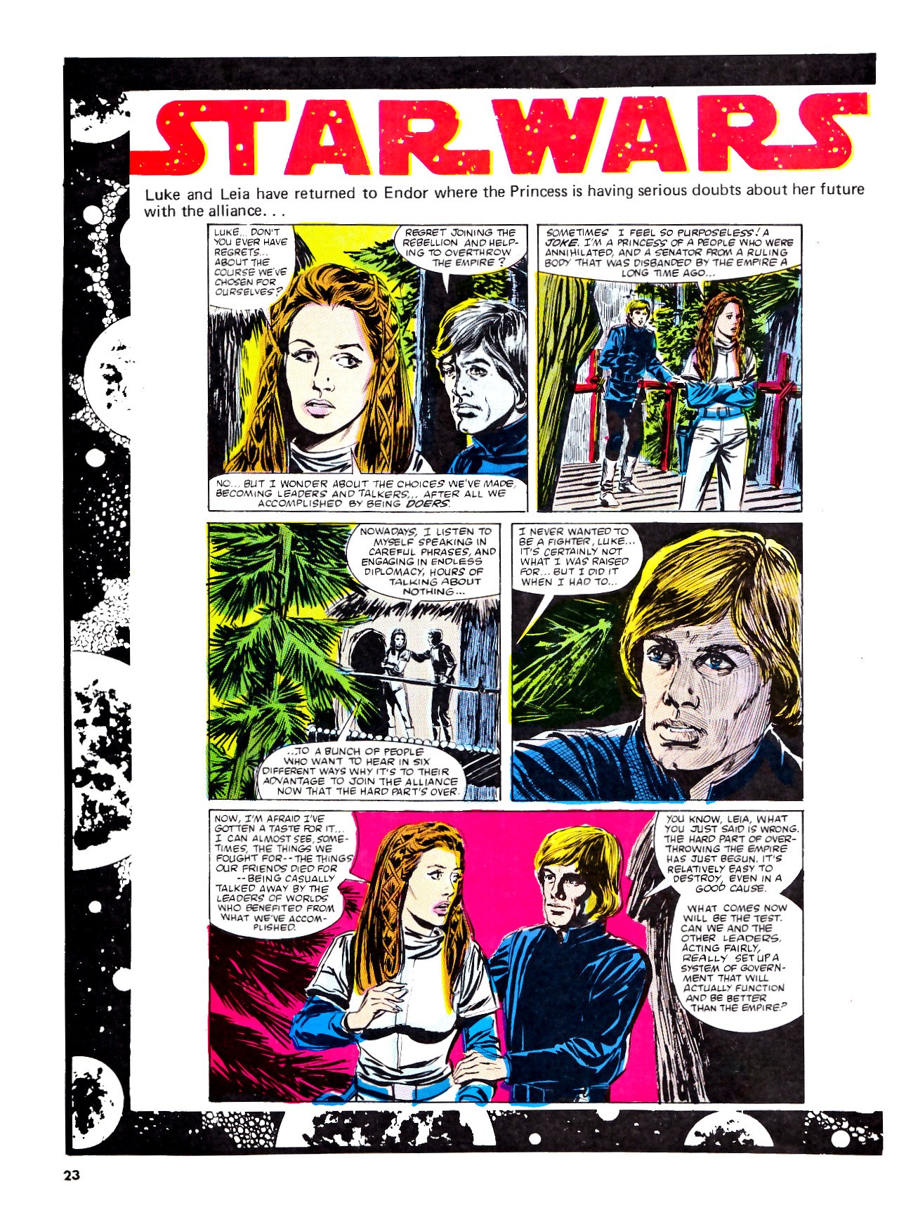 Read online Return of the Jedi comic -  Issue #79 - 23