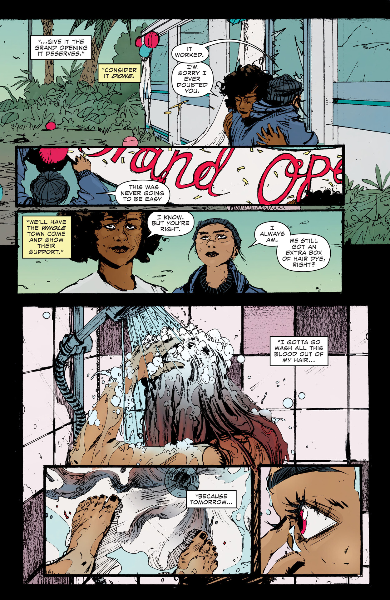 Read online Dark Spaces: Good Deeds comic -  Issue #5 - 23