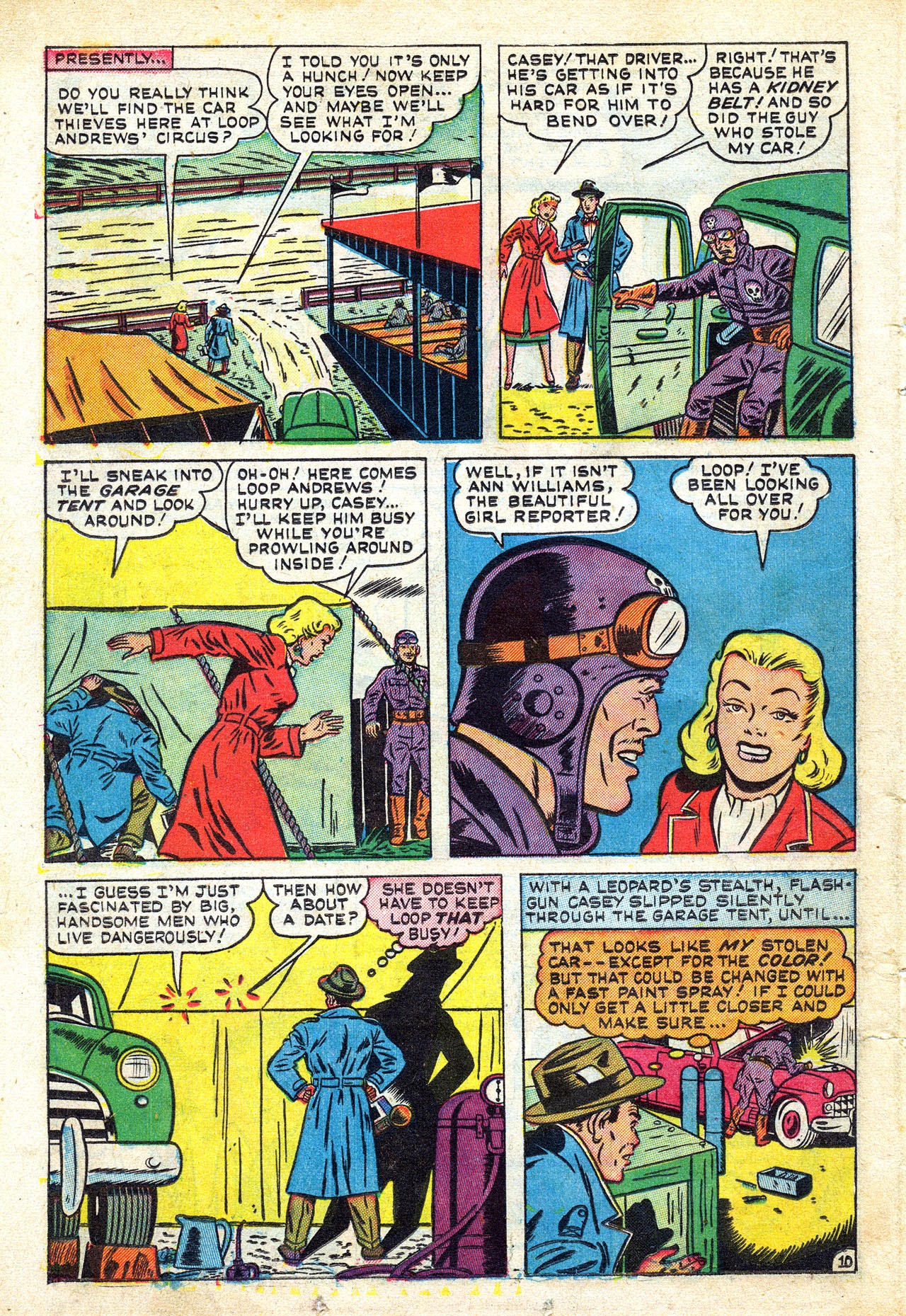 Read online Casey Crime Photographer comic -  Issue #1 - 36