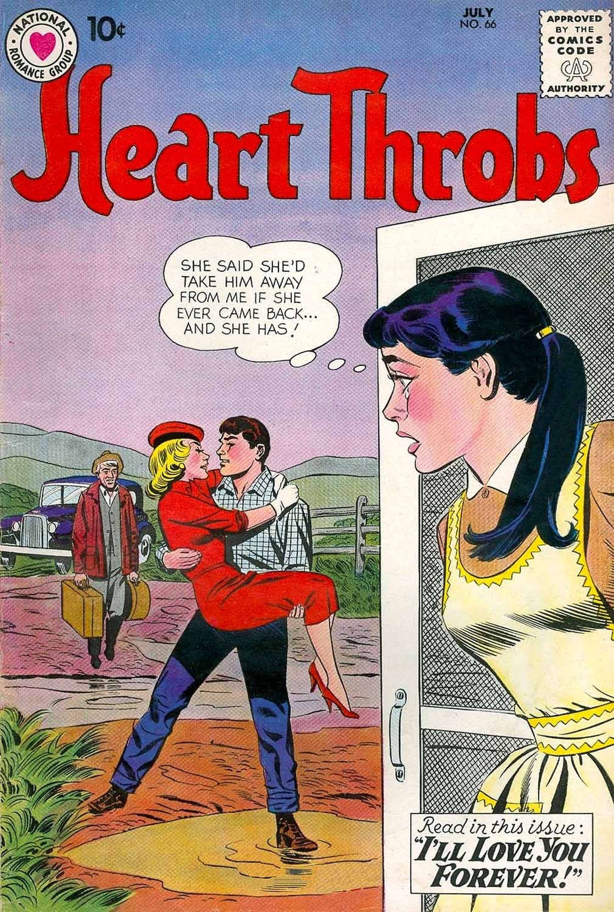 Read online Heart Throbs comic -  Issue #66 - 1