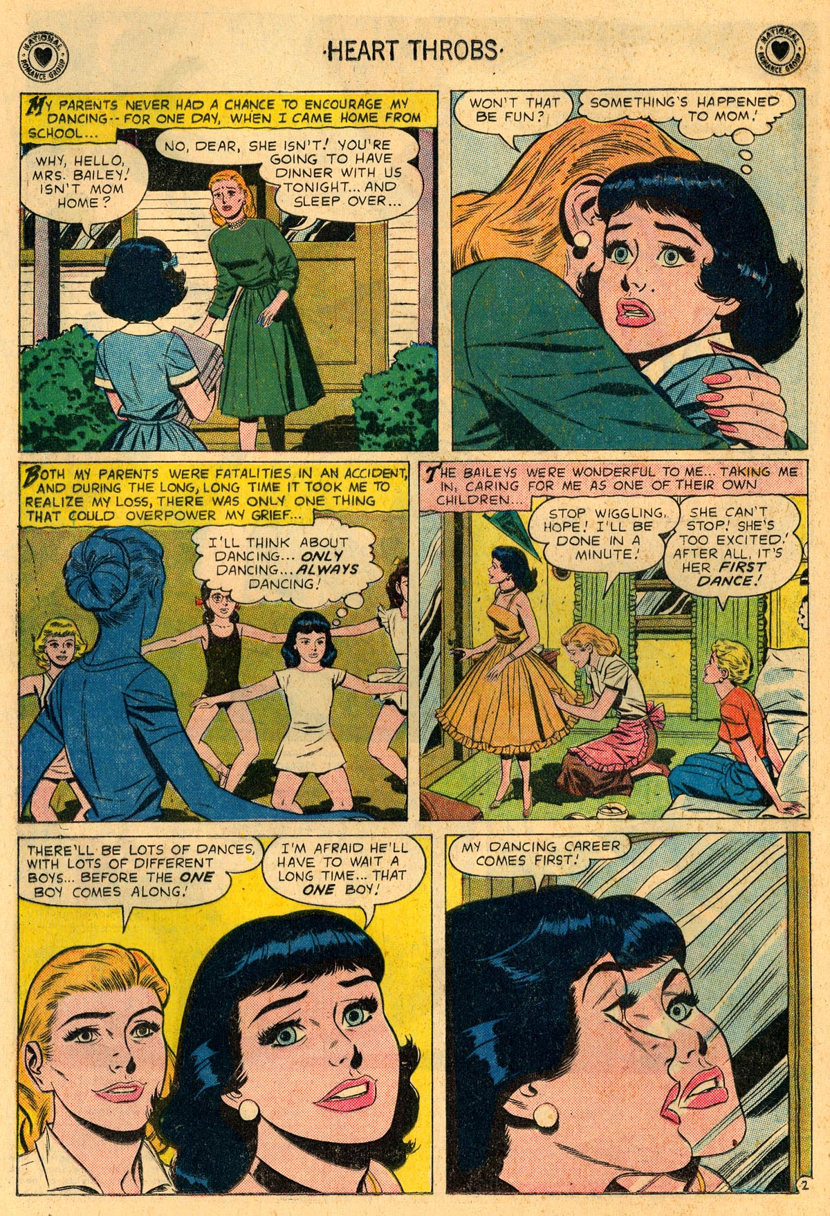 Read online Heart Throbs comic -  Issue #58 - 4