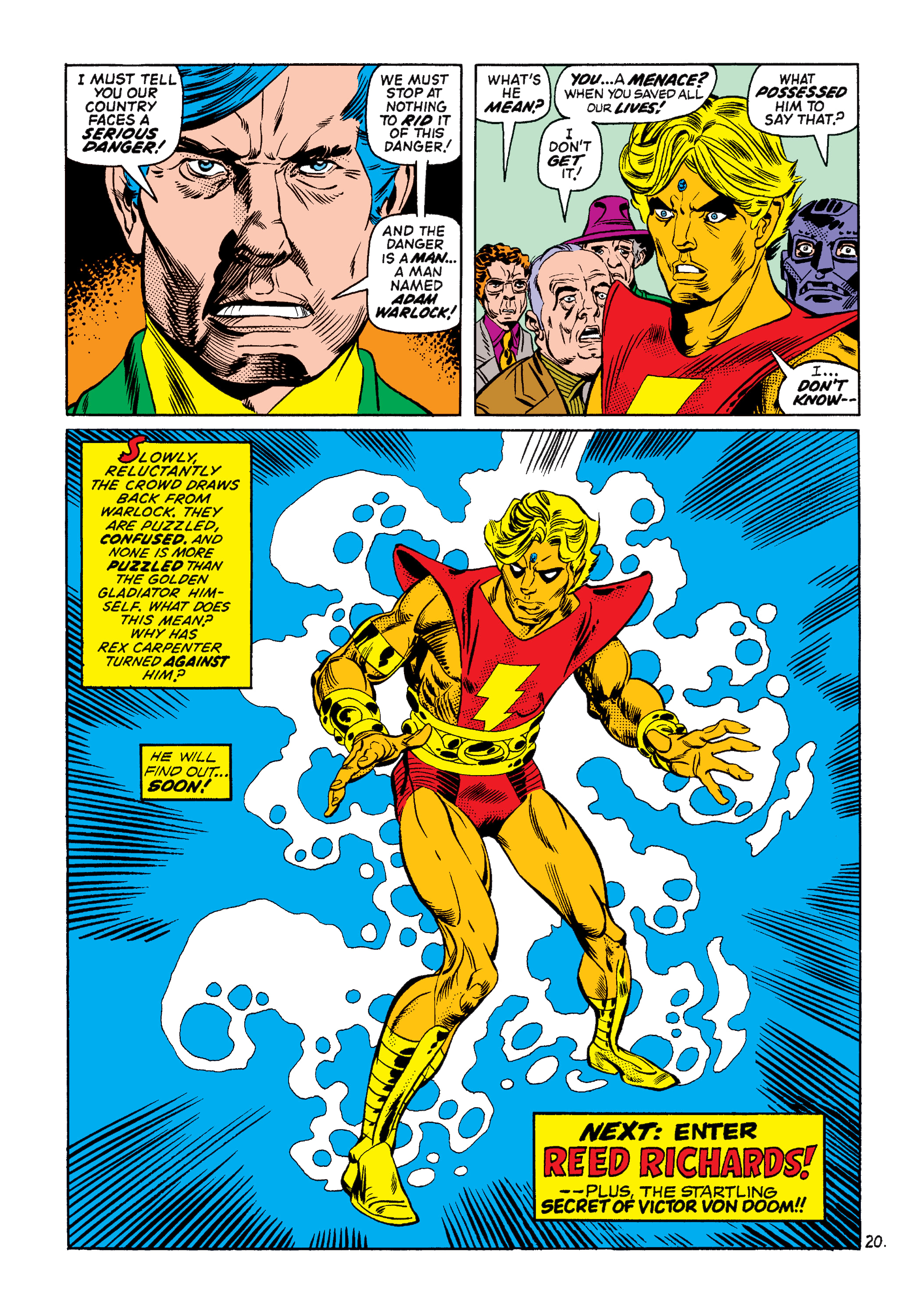 Read online Marvel Masterworks: Warlock comic -  Issue # TPB 1 (Part 2) - 59