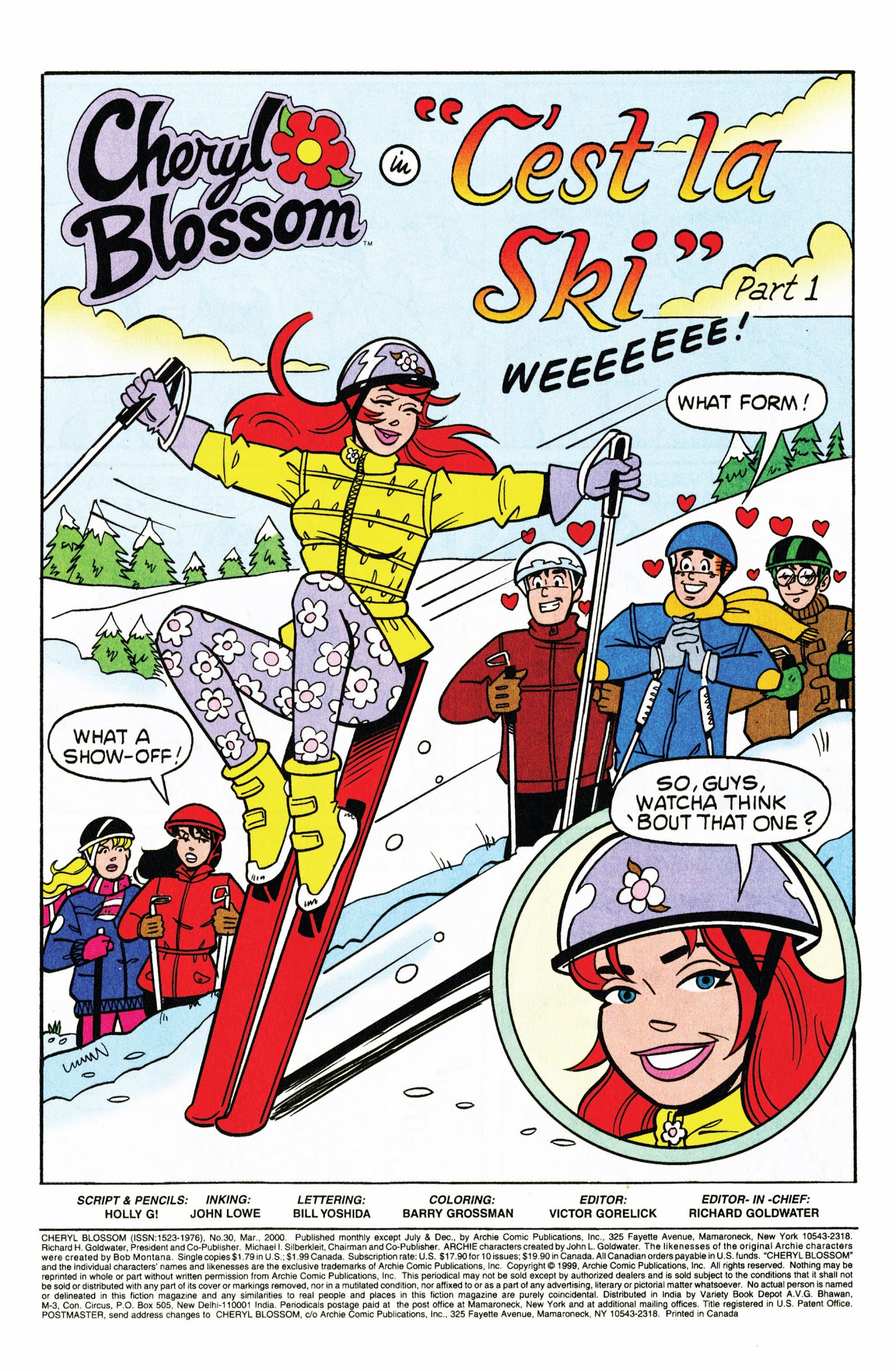 Read online Cheryl Blossom comic -  Issue #30 - 2