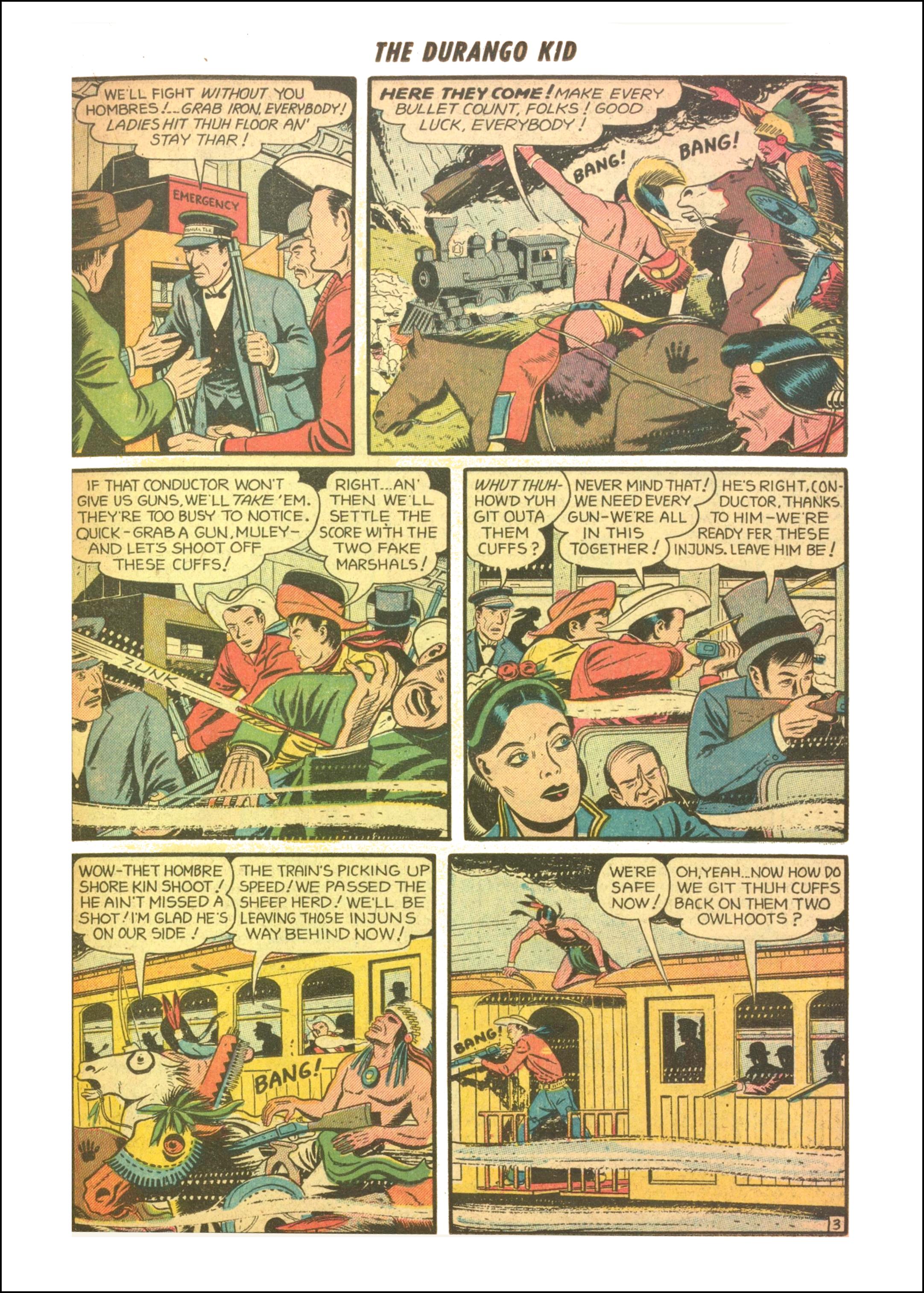 Read online Charles Starrett as The Durango Kid comic -  Issue #26 - 13