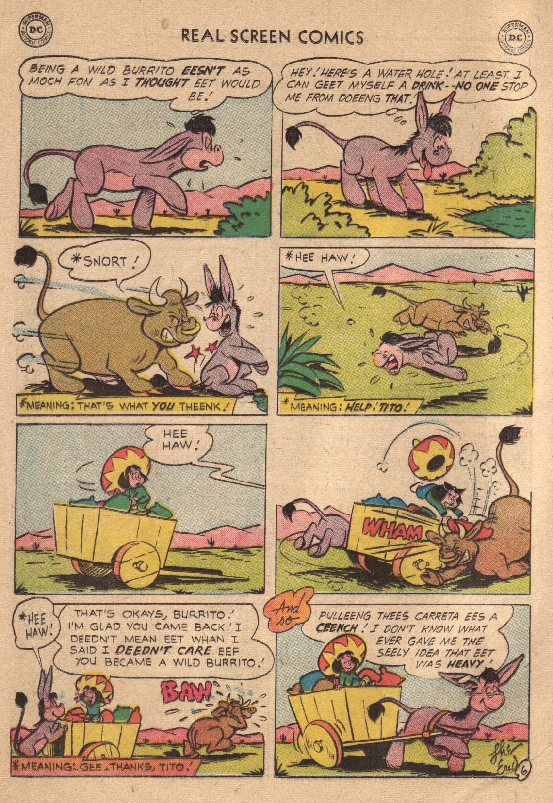 Read online Real Screen Comics comic -  Issue #96 - 16