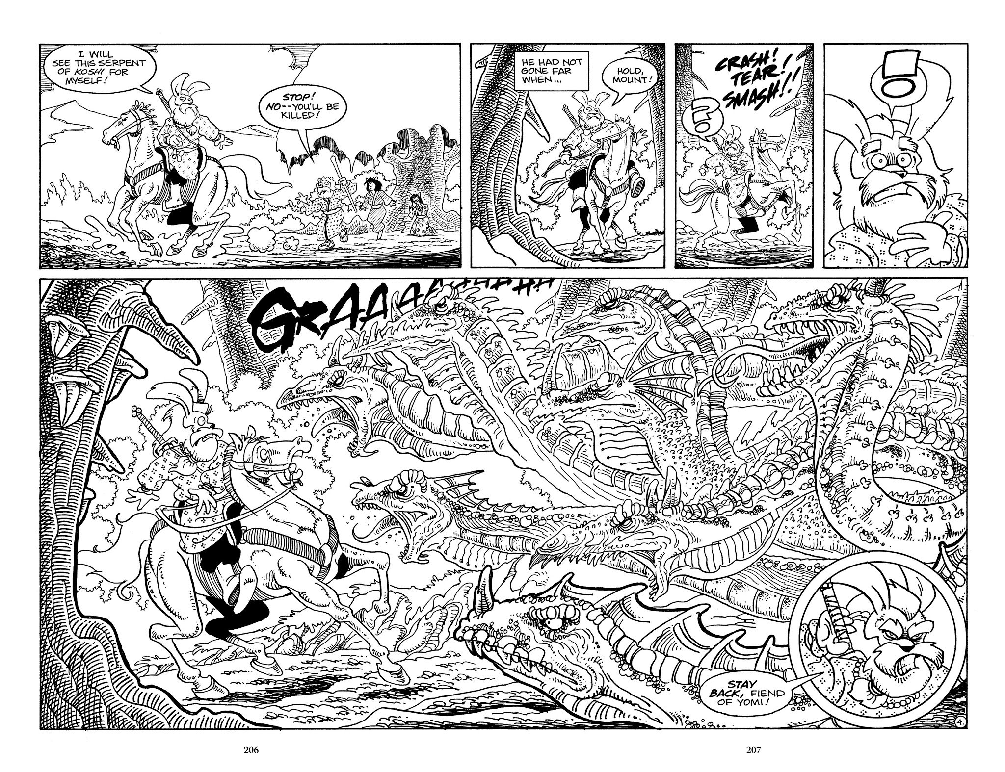Read online The Usagi Yojimbo Saga comic -  Issue # TPB 2 - 206