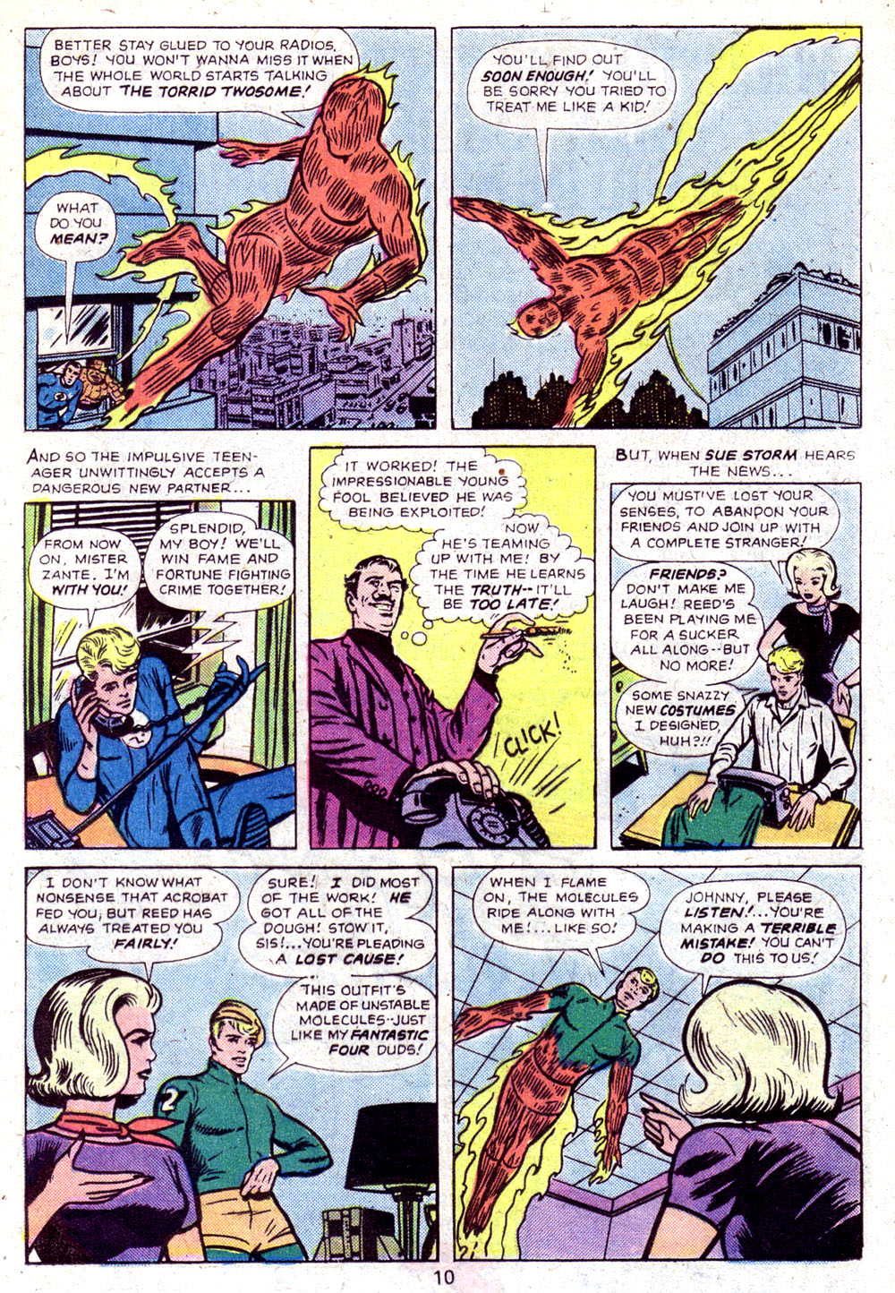 Read online The Human Torch (1974) comic -  Issue #6 - 7