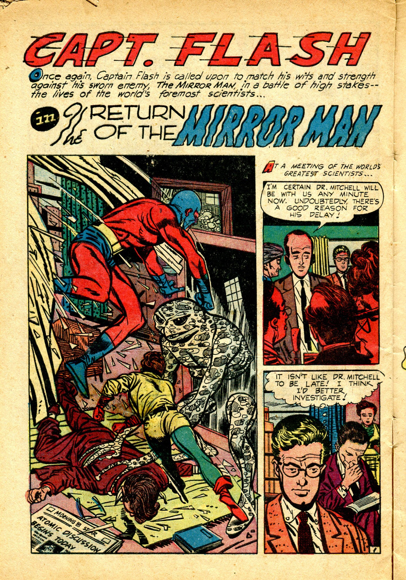 Read online Captain Flash comic -  Issue #2 - 28