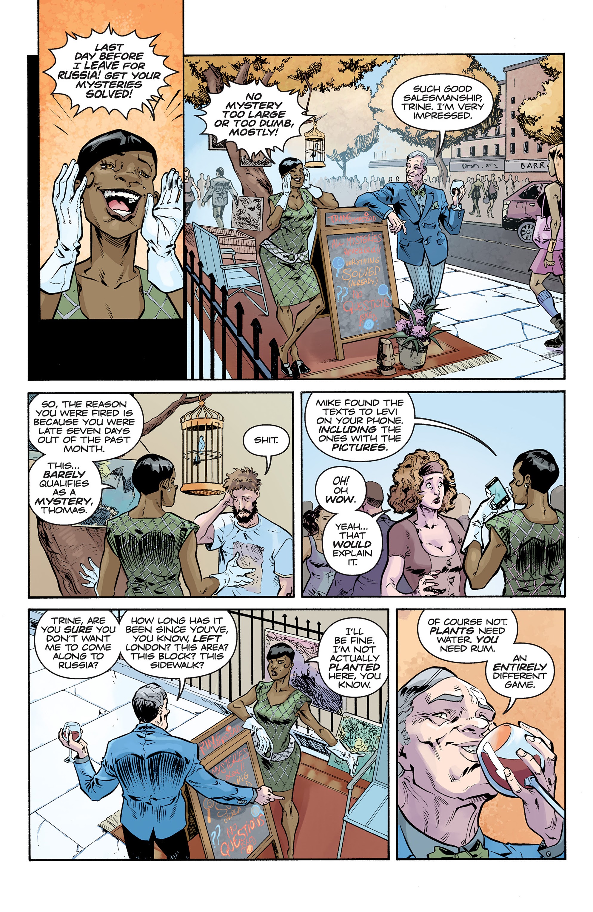 Read online Mystery Girl comic -  Issue #2 - 6