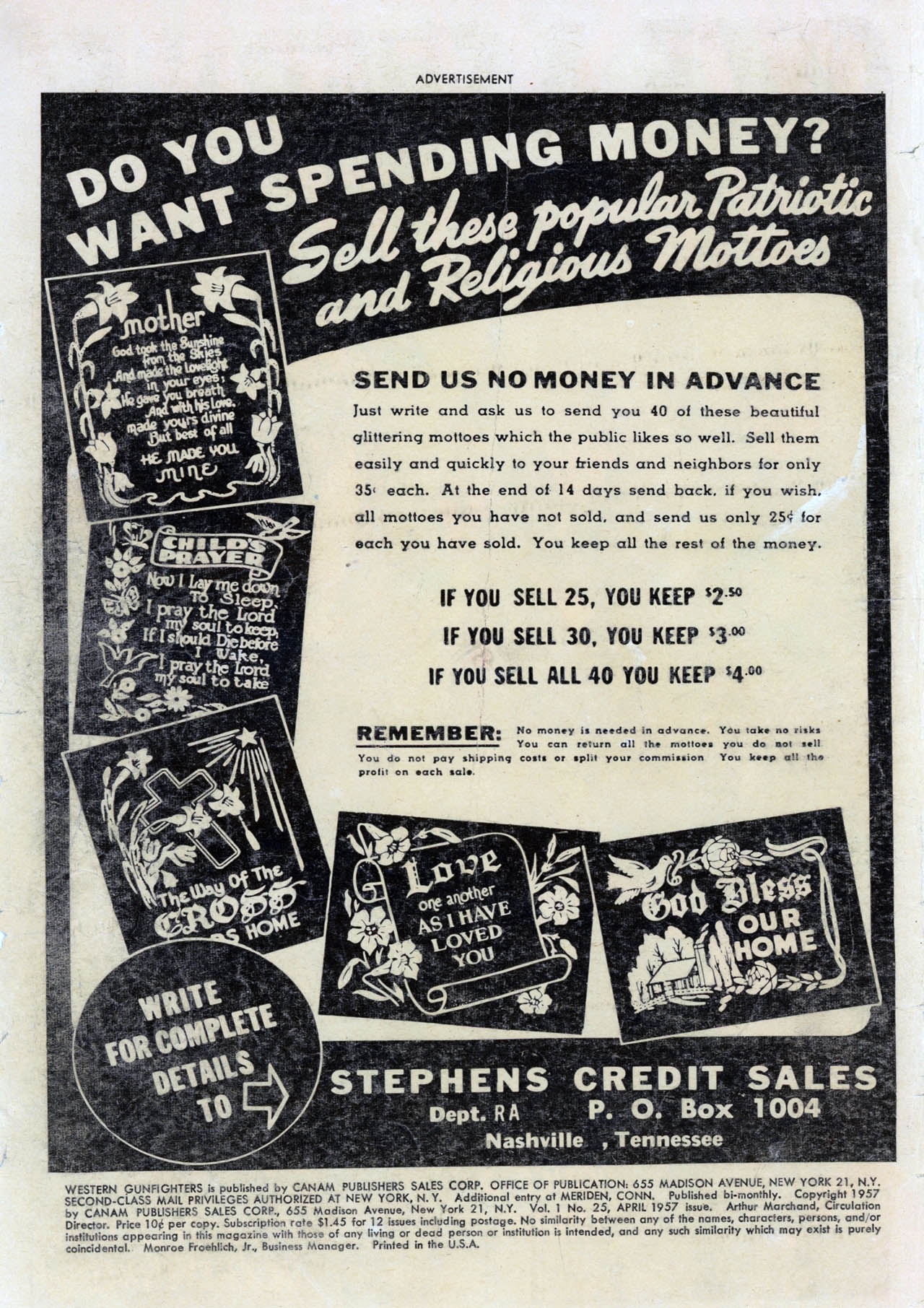 Read online Western Gunfighters (1956) comic -  Issue #25 - 2