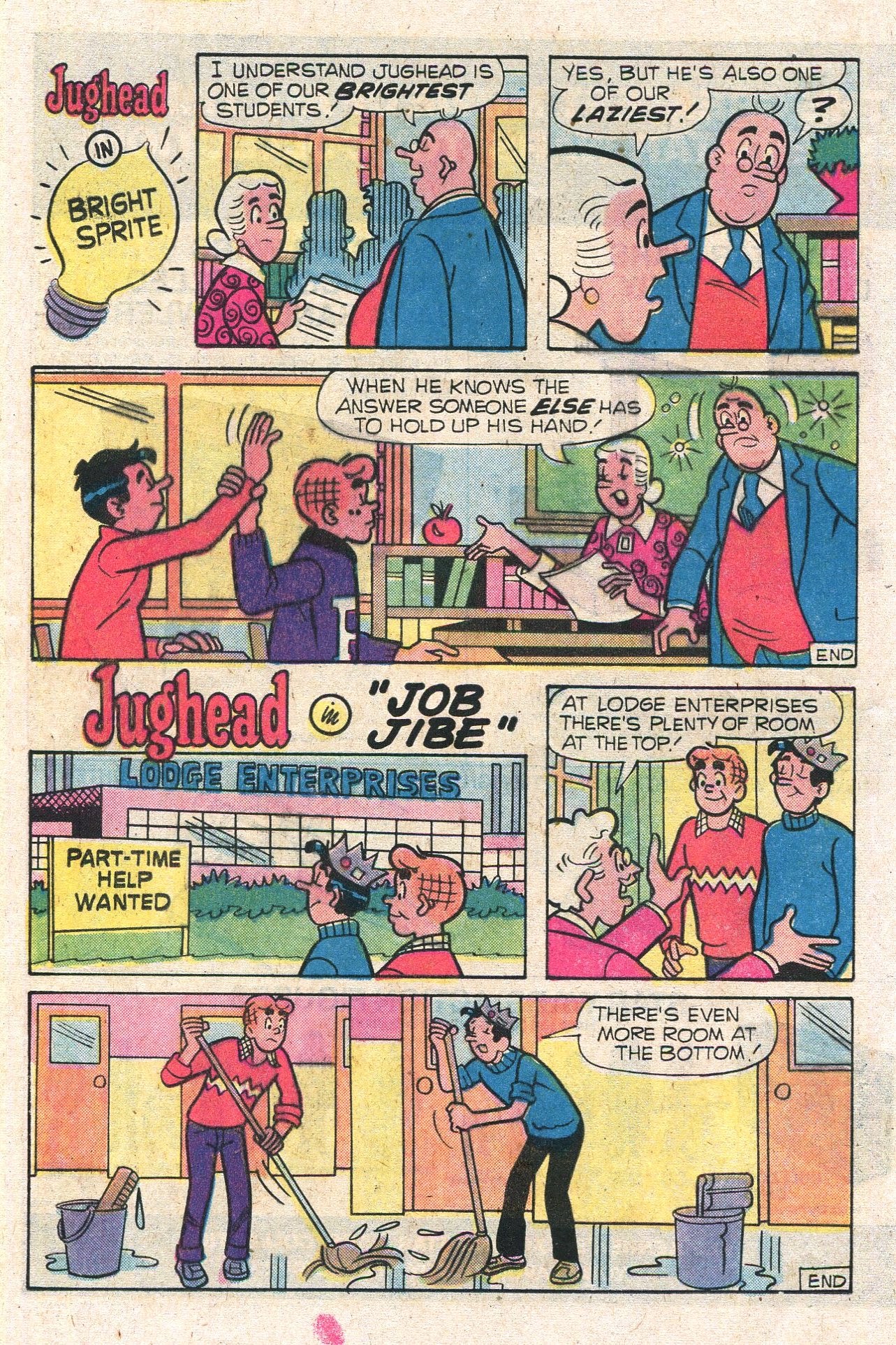 Read online Jughead's Jokes comic -  Issue #67 - 20