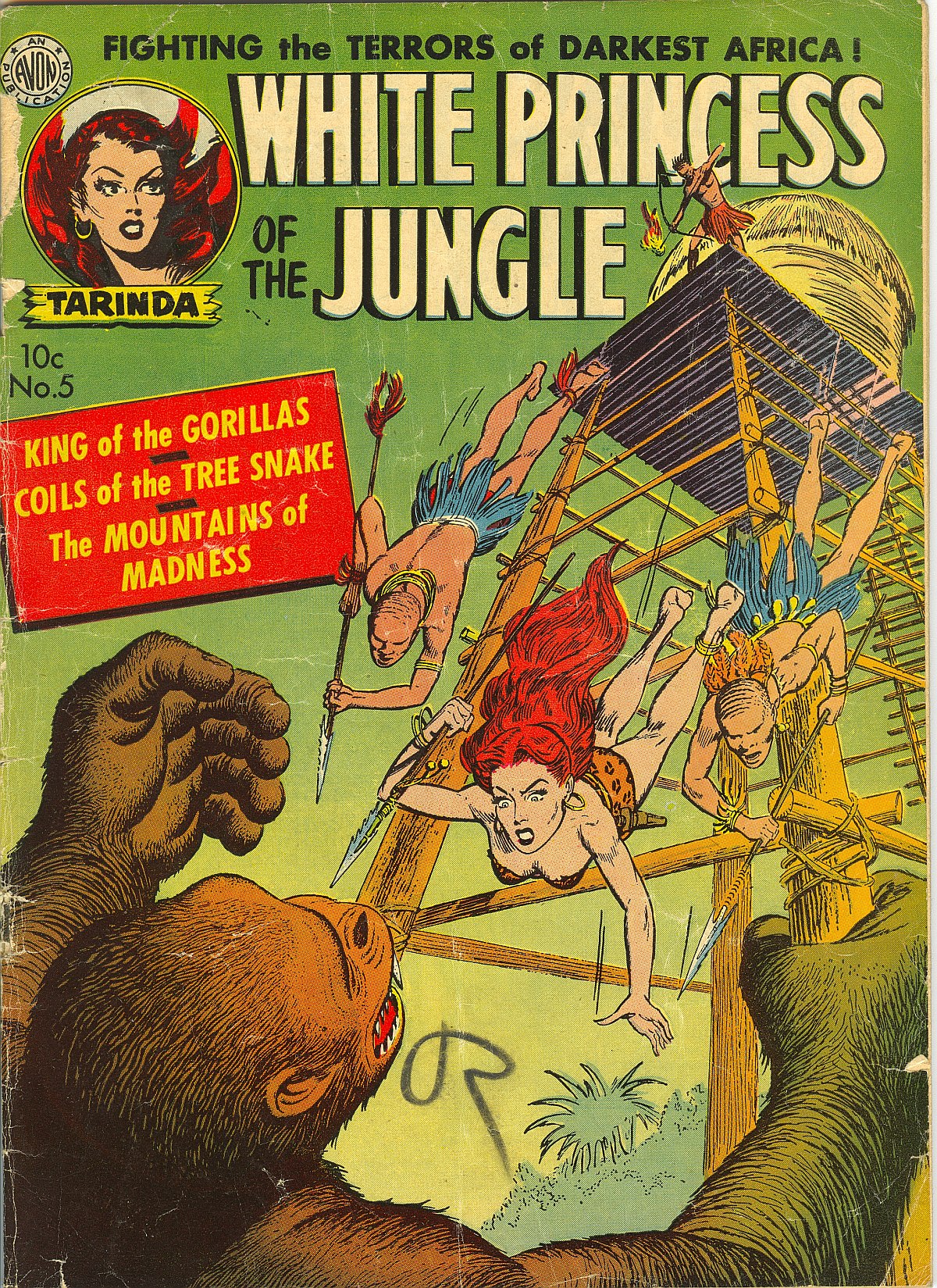 Read online Taanda White Princess of the Jungle comic -  Issue #5 - 2