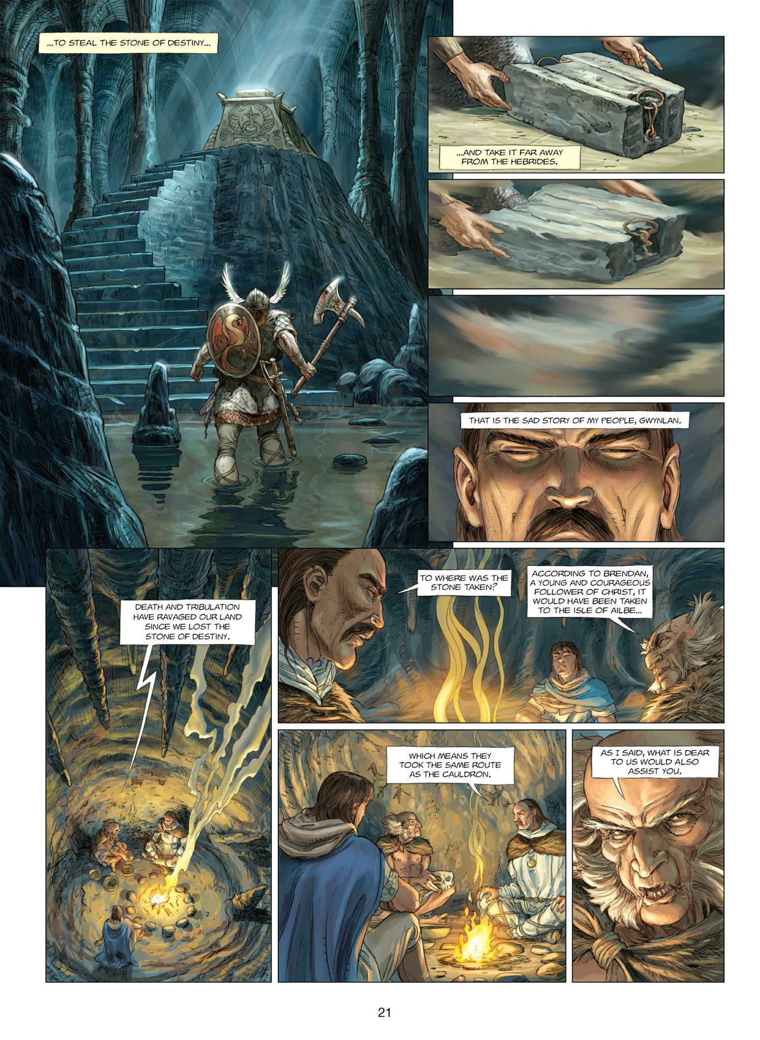 Read online Druids comic -  Issue #5 - 21