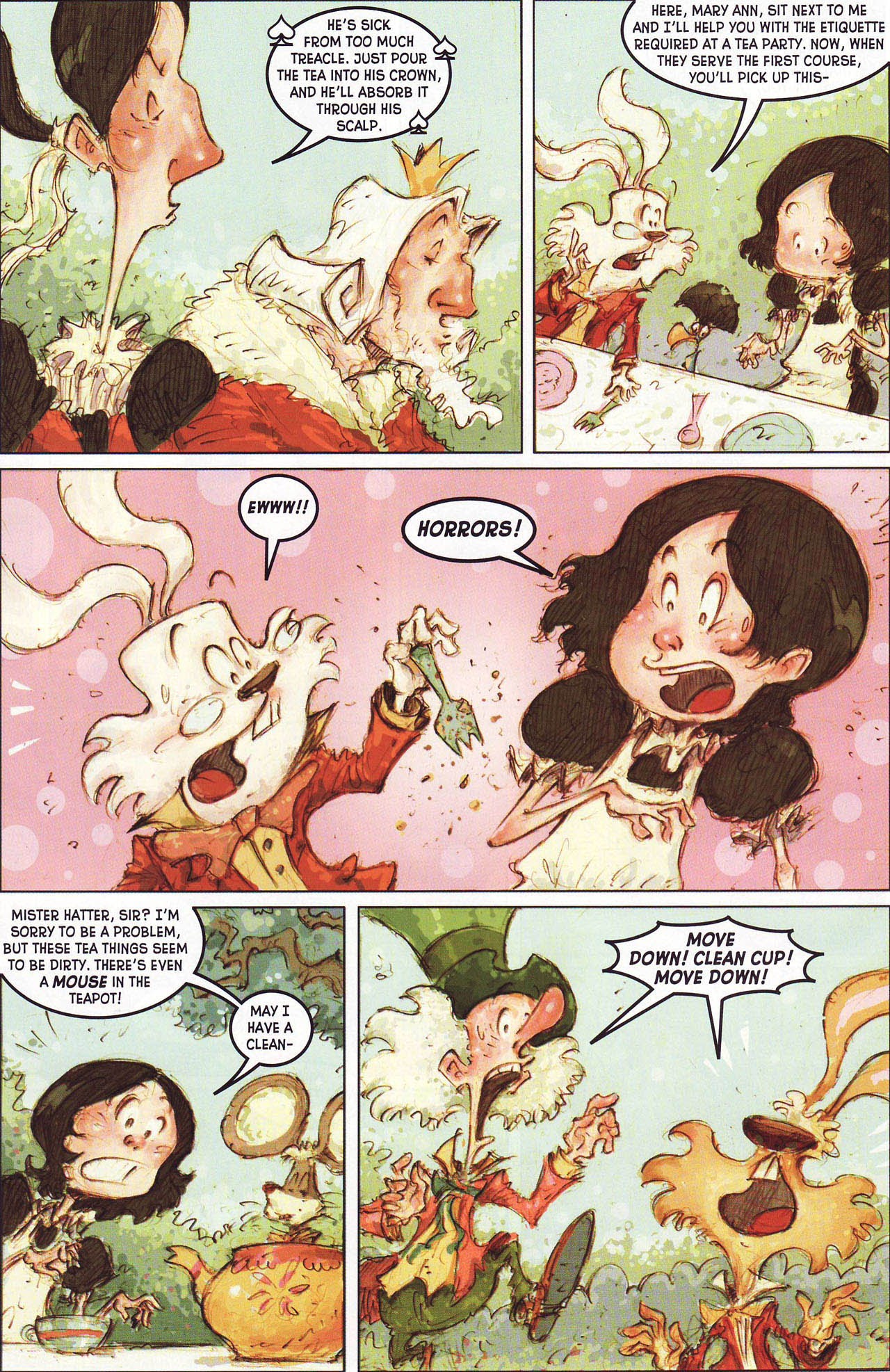 Read online Wonderland (2006) comic -  Issue #4 - 6