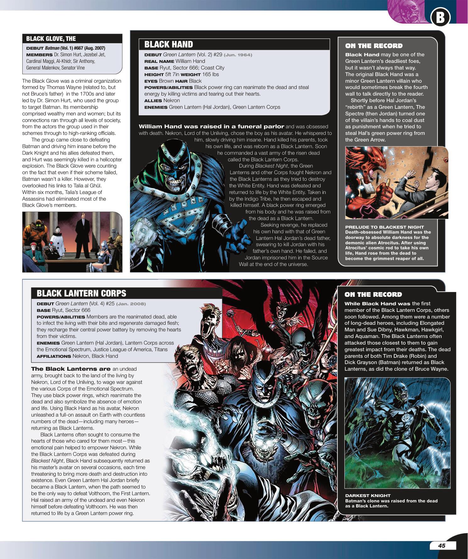 Read online The DC Comics Encyclopedia comic -  Issue # TPB 4 (Part 1) - 45