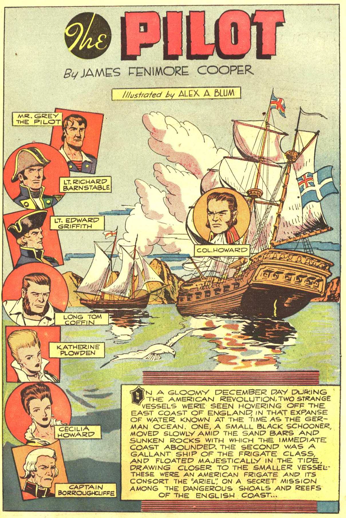 Read online Classics Illustrated comic -  Issue #70 - 3