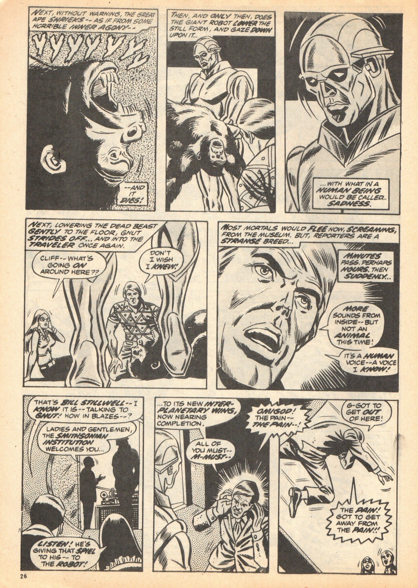 Read online Planet of the Apes (1974) comic -  Issue #18 - 26