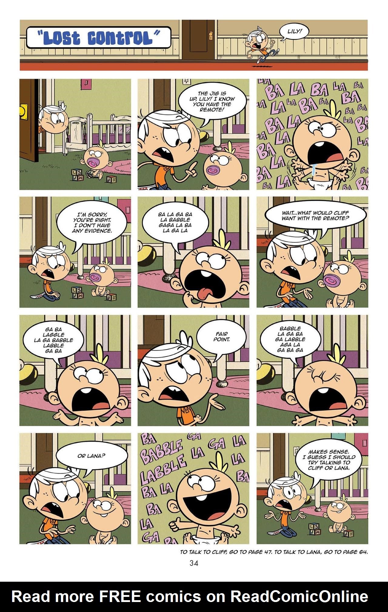 Read online The Loud House comic -  Issue #1 - 33