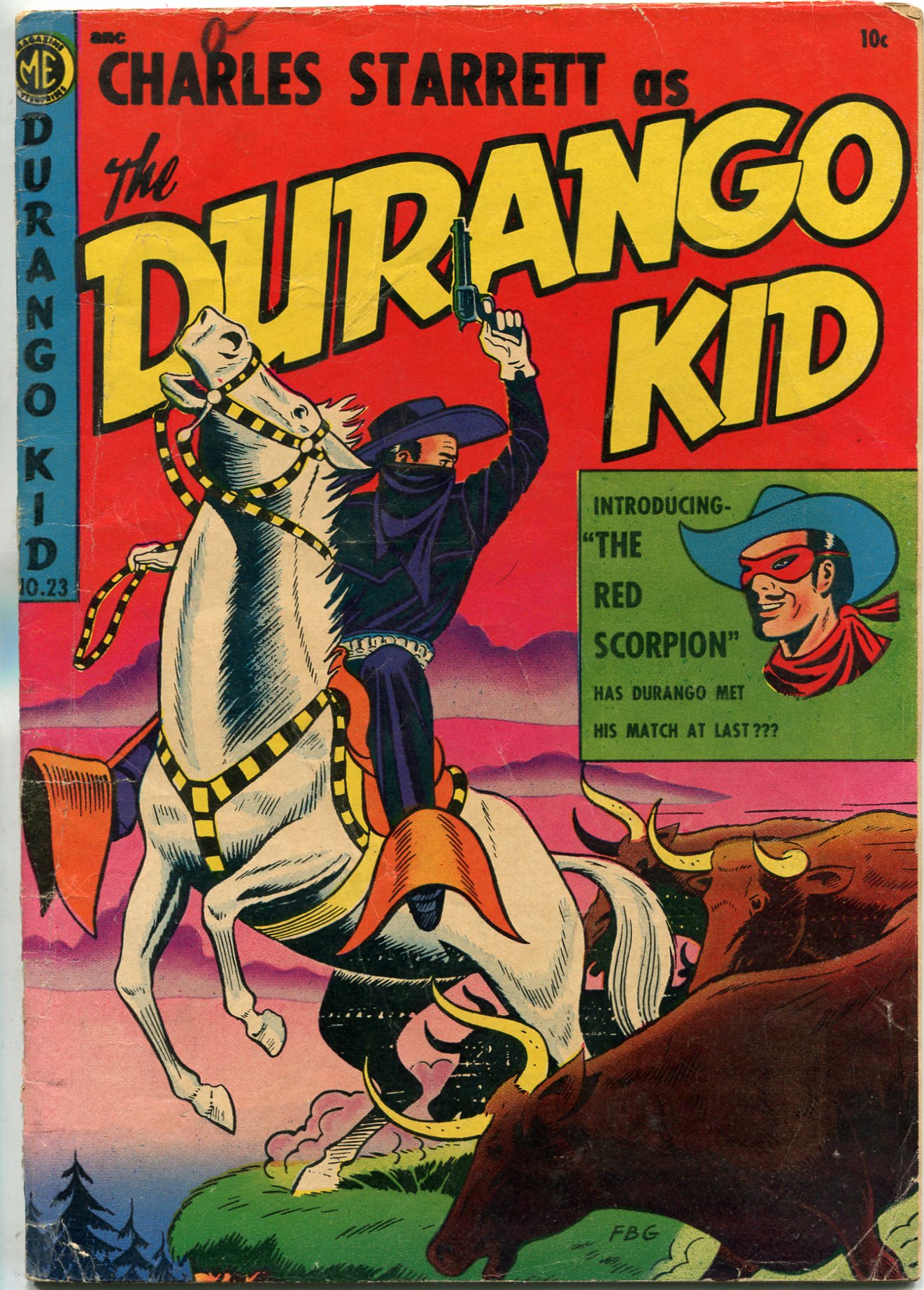 Read online Charles Starrett as The Durango Kid comic -  Issue #23 - 1