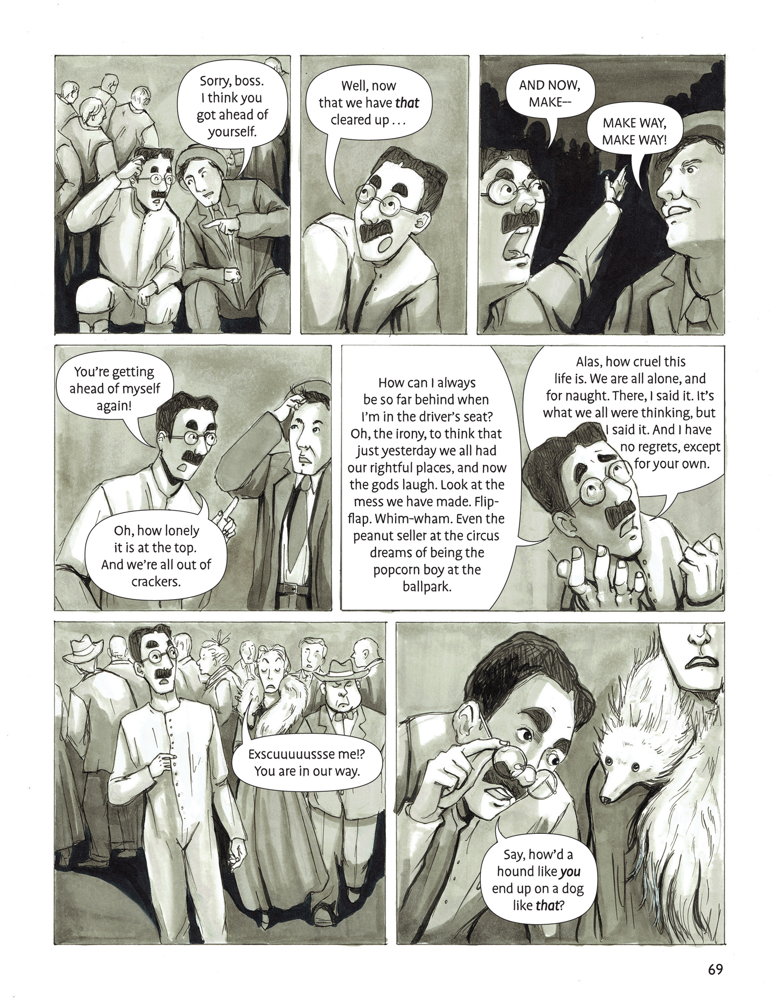 Read online Giraffes on Horseback Salad: Salvador Dali, the Marx Brothers, and the Strangest Movie Never Made comic -  Issue # TPB (Part 1) - 58