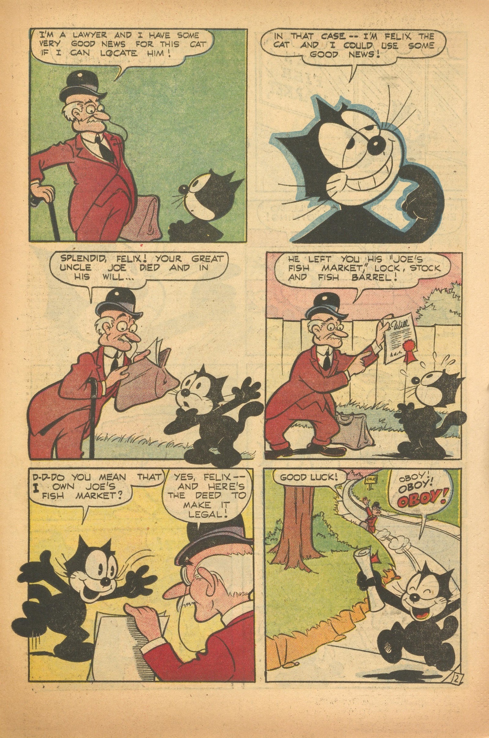 Read online Felix the Cat (1951) comic -  Issue #31 - 19