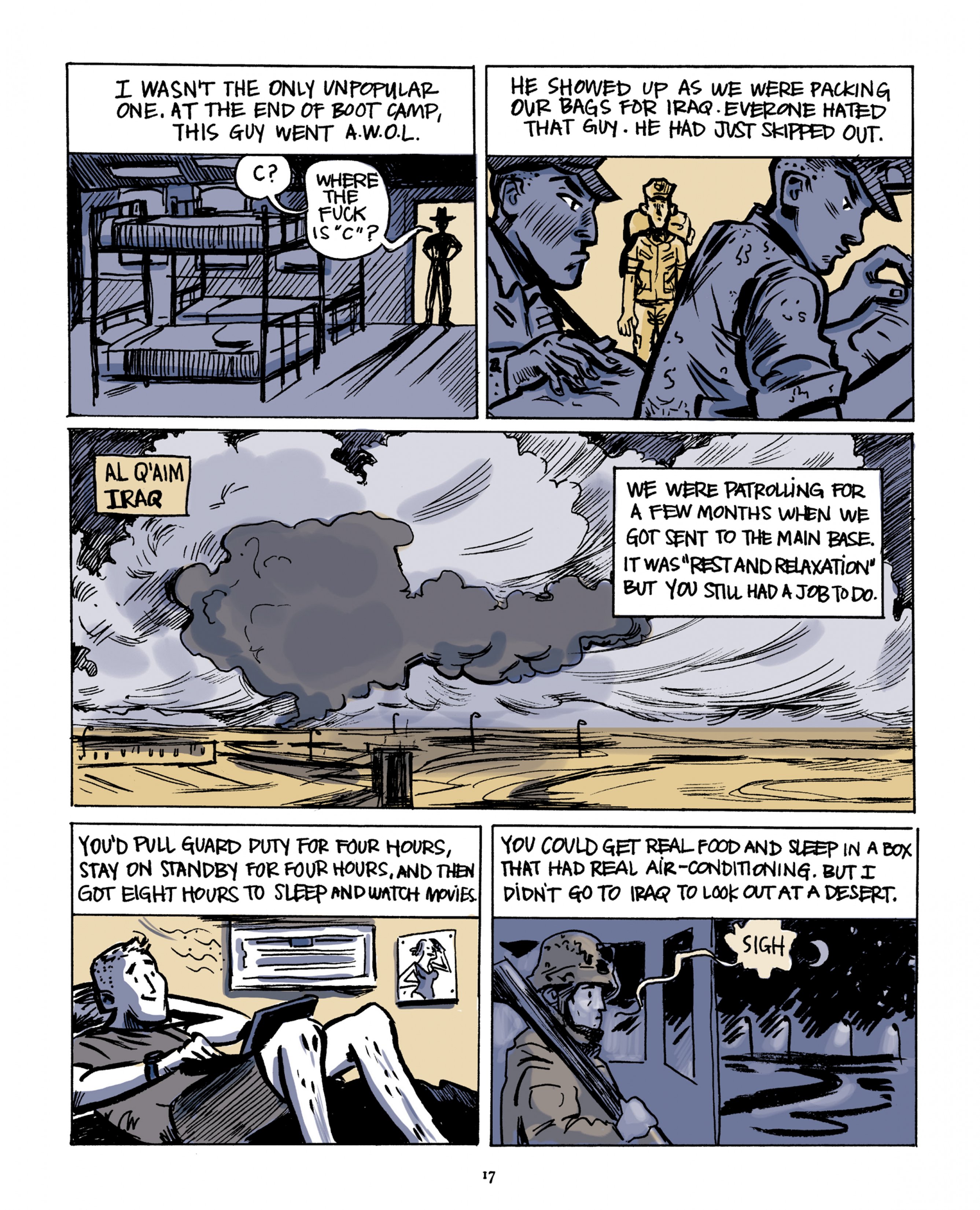 Read online Invisible Wounds: Graphic Journalism by Jess Ruliffson comic -  Issue # TPB (Part 1) - 24