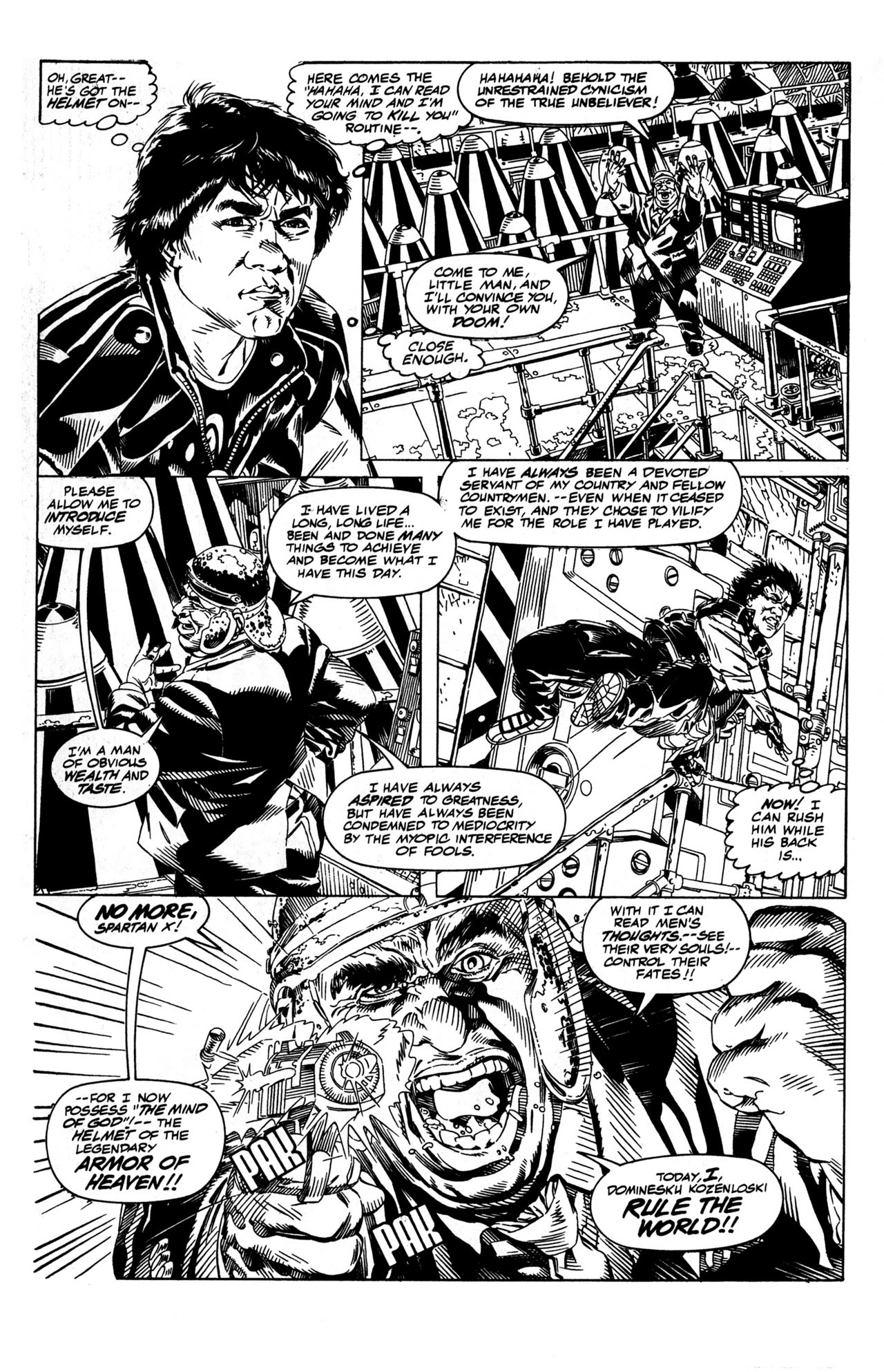 Read online Jackie Chan's Spartan X: Hell Bent Hero For Hire comic -  Issue #3 - 3
