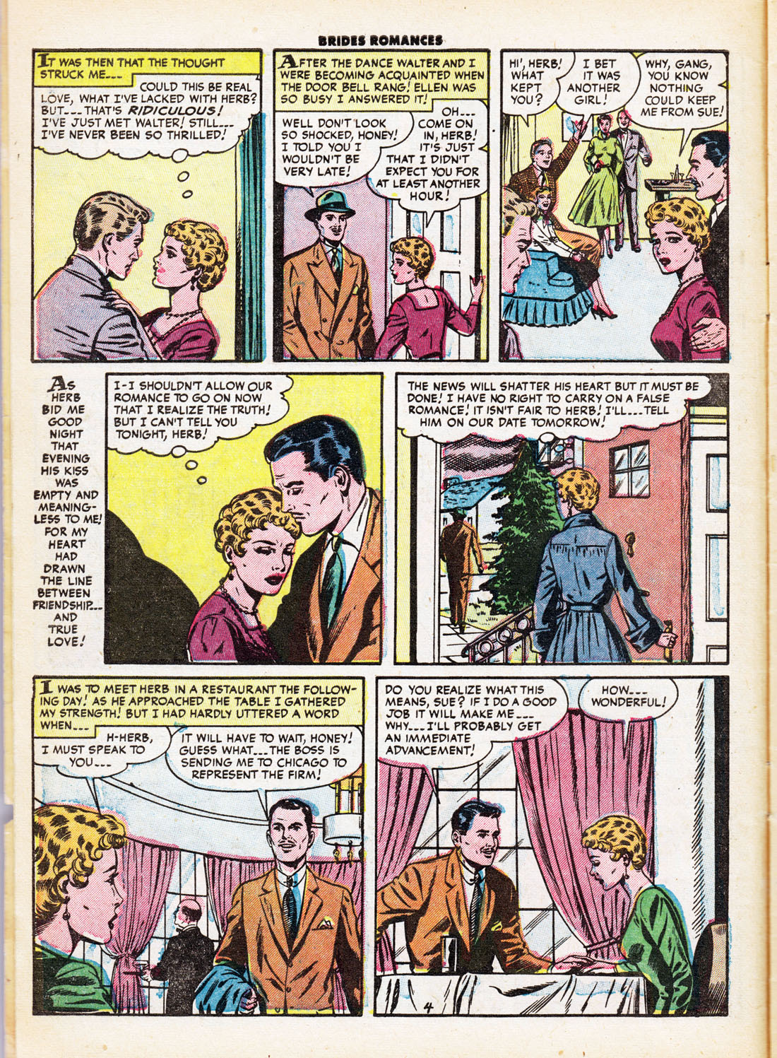 Read online Brides Romances comic -  Issue #6 - 6