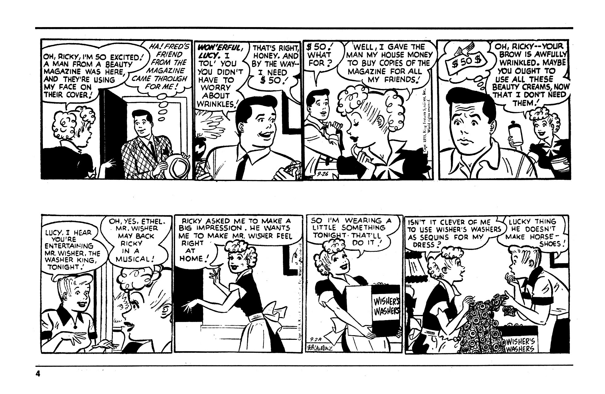 Read online I Love Lucy comic -  Issue #5 - 6