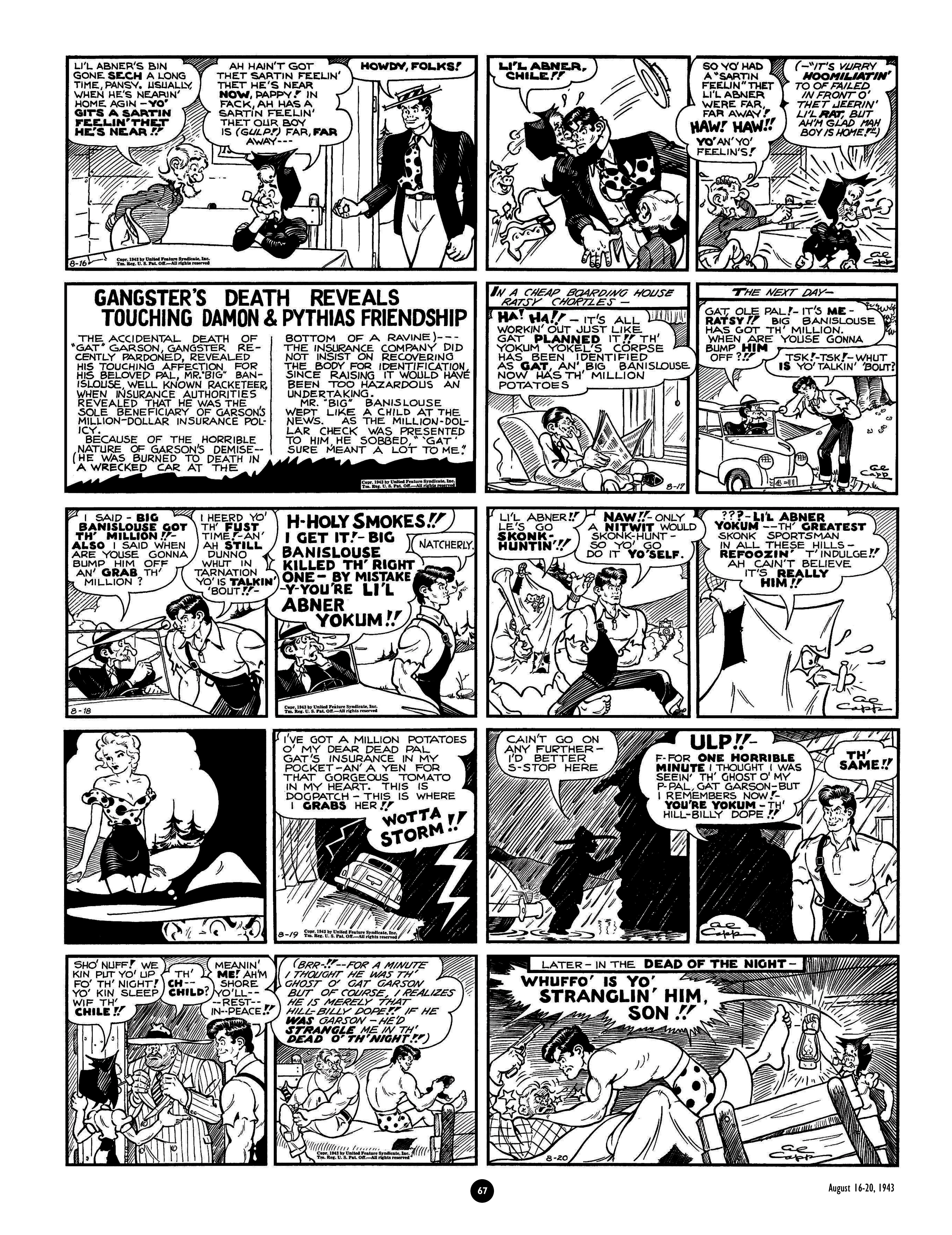 Read online Al Capp's Li'l Abner Complete Daily & Color Sunday Comics comic -  Issue # TPB 5 (Part 1) - 68