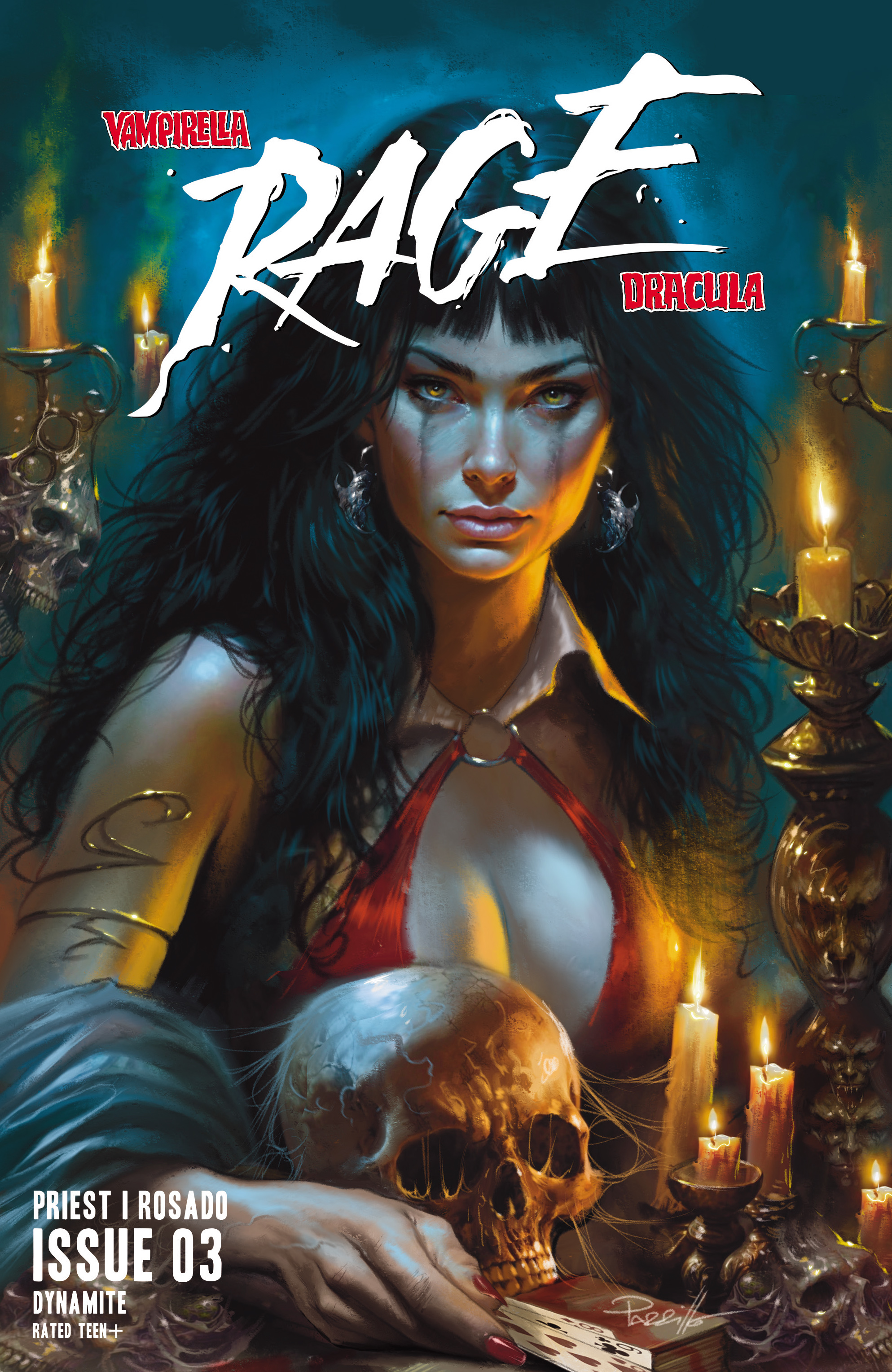 Read online Vampirella/Dracula: Rage comic -  Issue #3 - 1