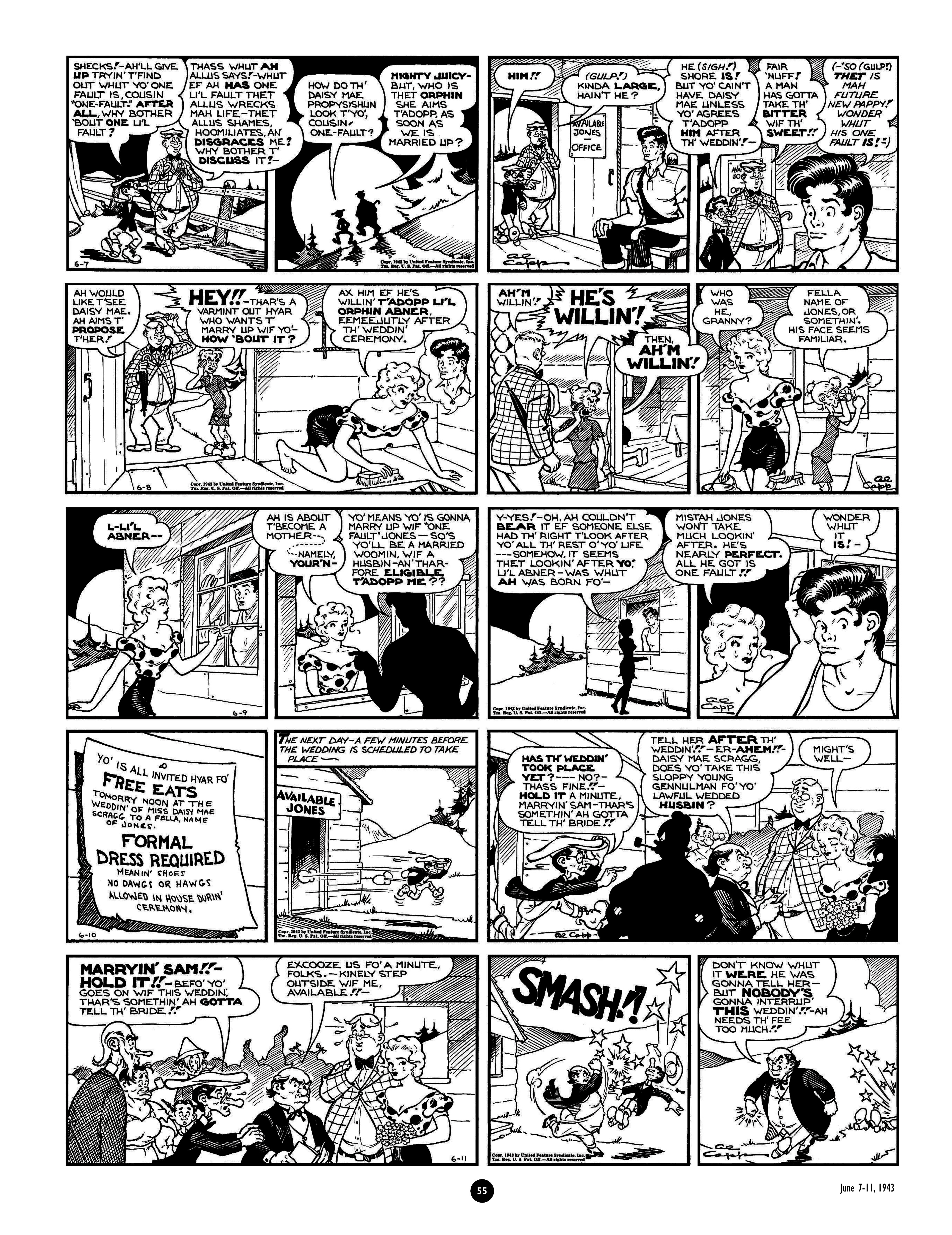 Read online Al Capp's Li'l Abner Complete Daily & Color Sunday Comics comic -  Issue # TPB 5 (Part 1) - 56