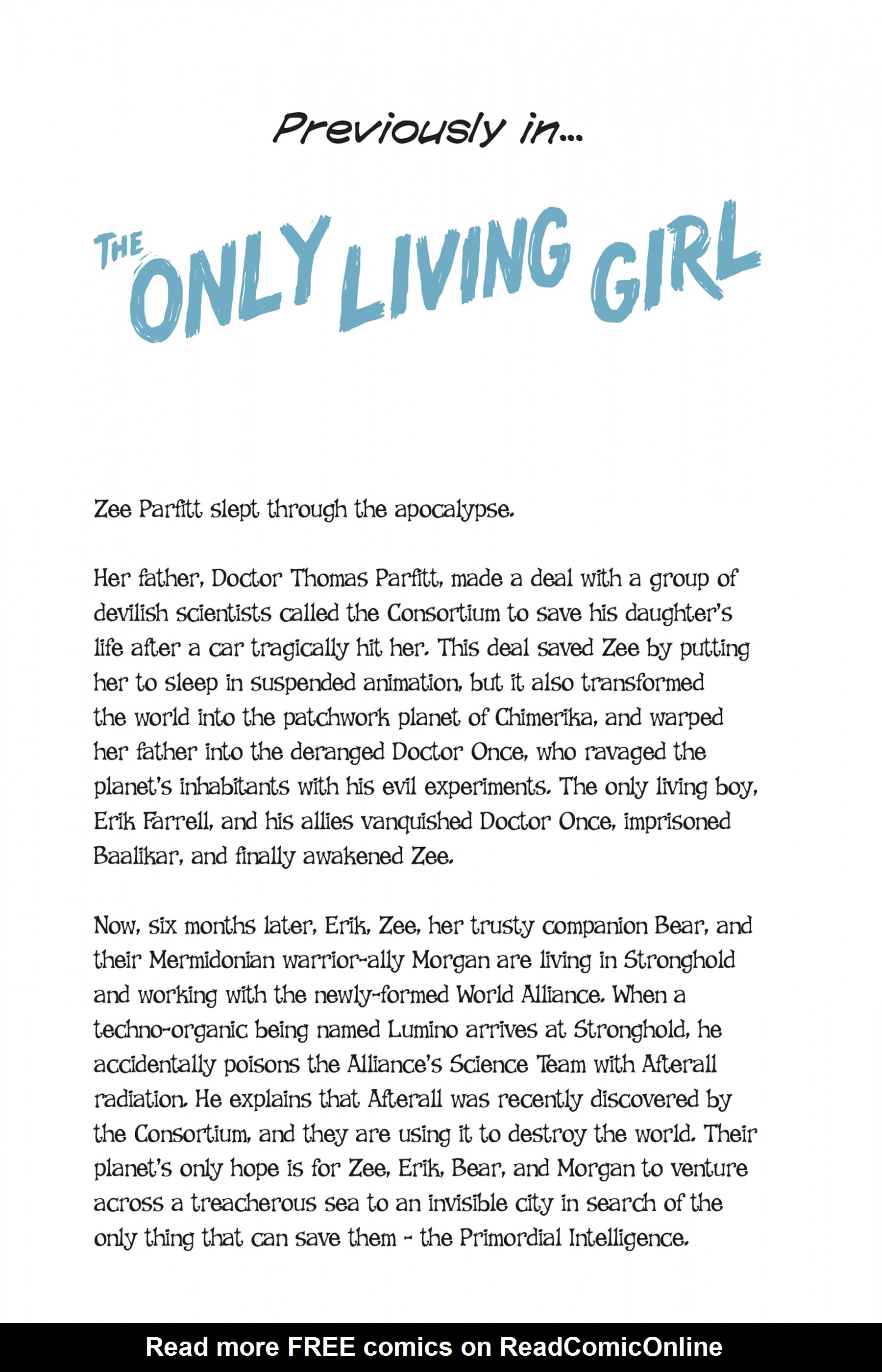 Read online The Only Living Girl comic -  Issue #2 - 5
