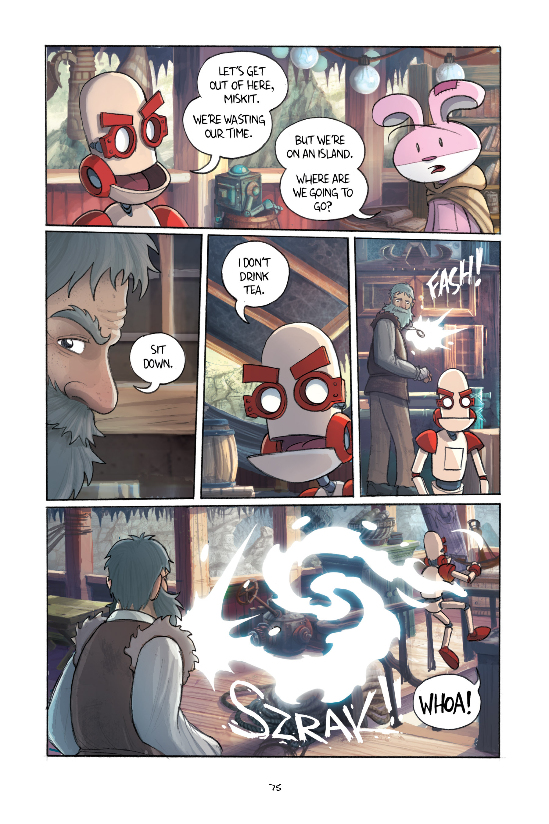 Read online Amulet comic -  Issue # TPB 4 (Part 1) - 75