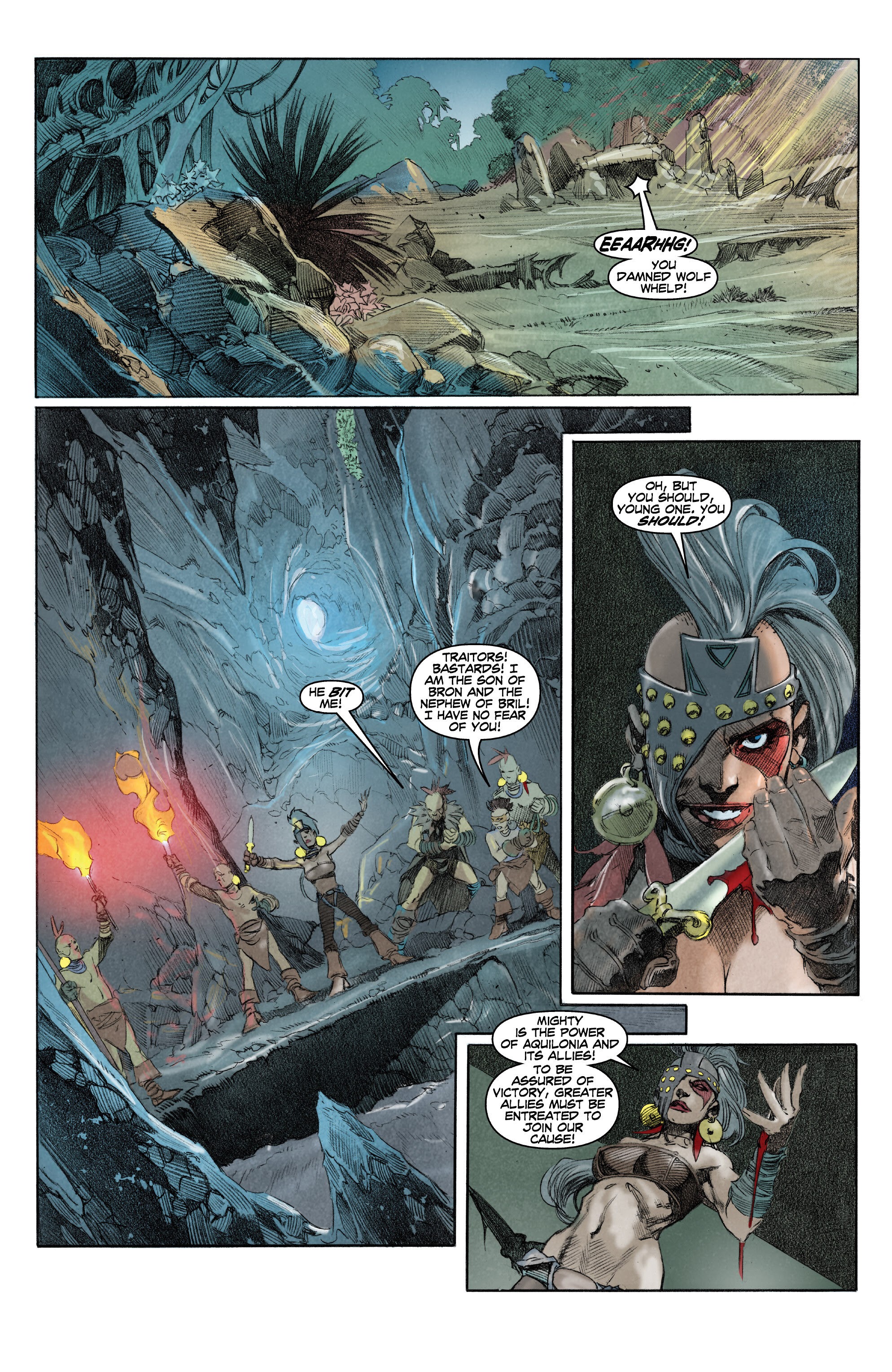 Read online King Conan Chronicles Epic Collection comic -  Issue # Wolves And Dragons (Part 4) - 53