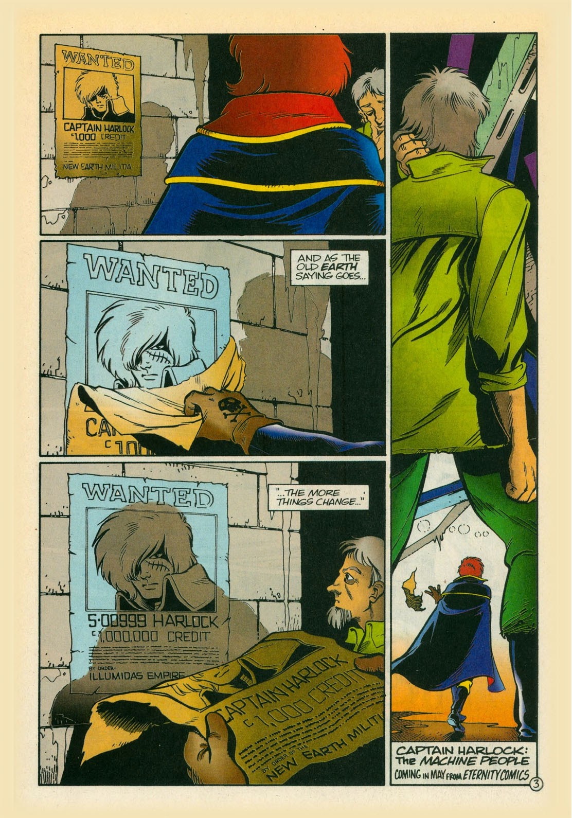 Read online Captain Harlock: The Machine People comic -  Issue #1 - 8