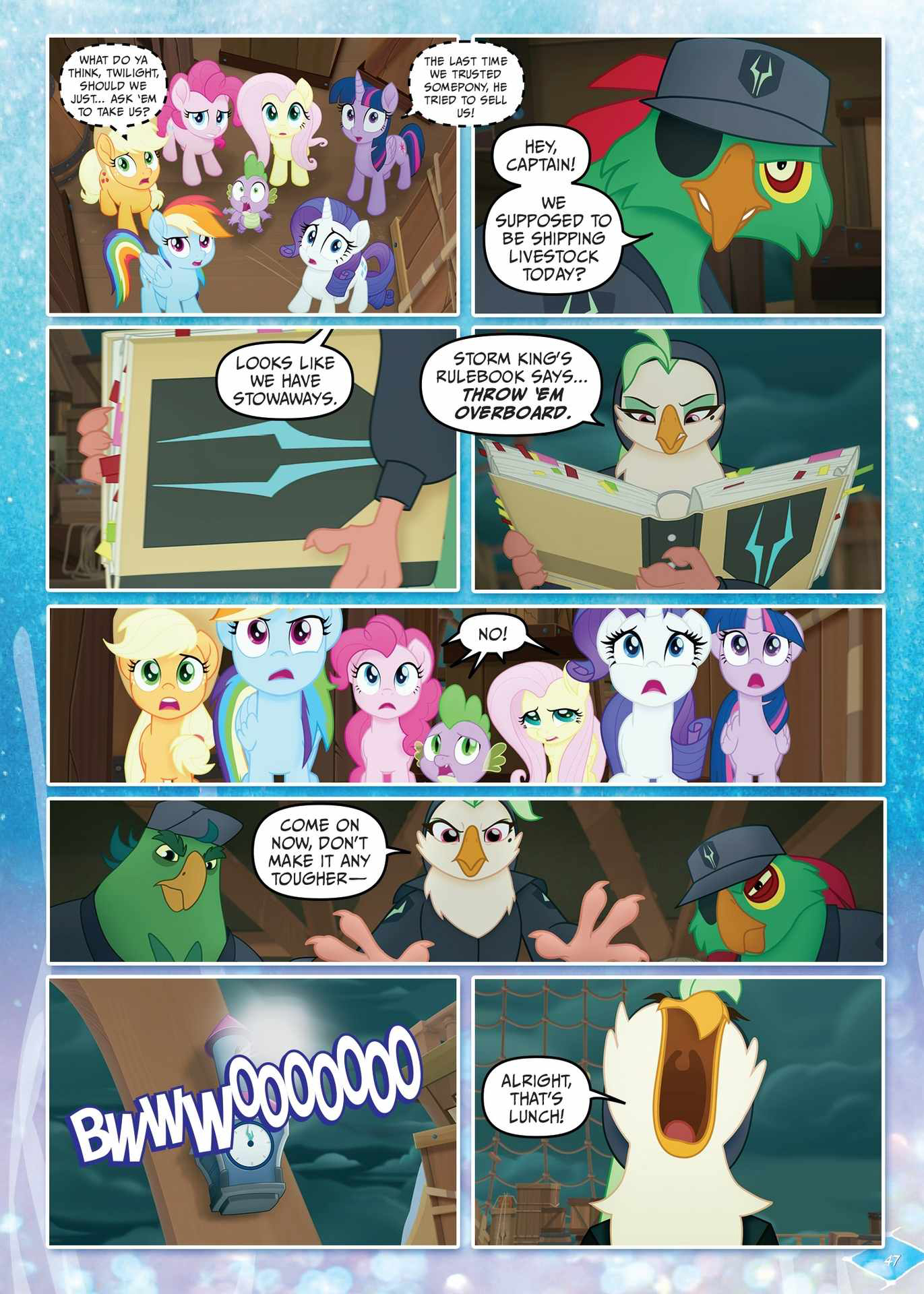 Read online My Little Pony: The Movie Adaptation comic -  Issue # TPB - 48