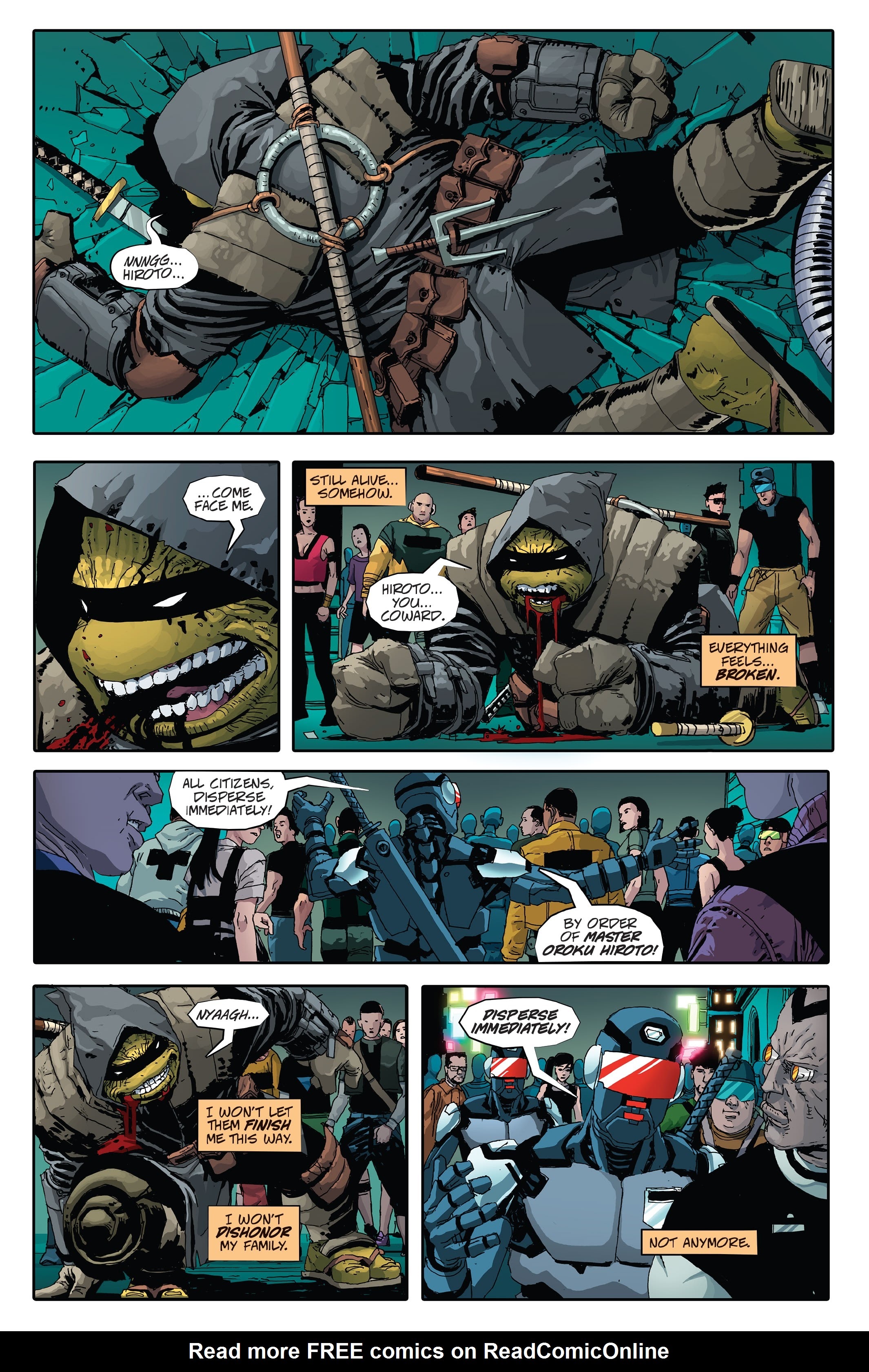 Read online Teenage Mutant Ninja Turtles: The Last Ronin comic -  Issue #1 - 32