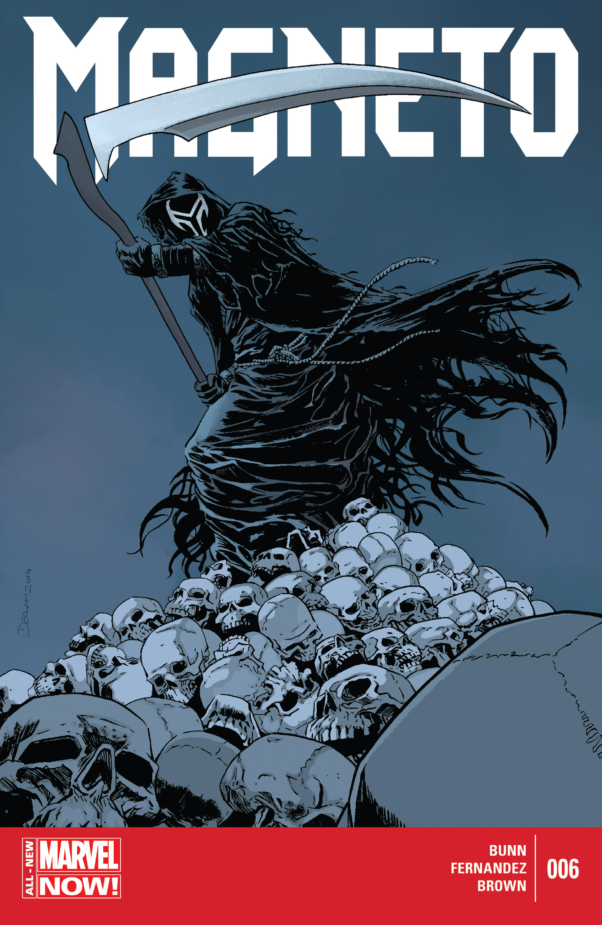 Read online Magneto comic -  Issue #6 - 1