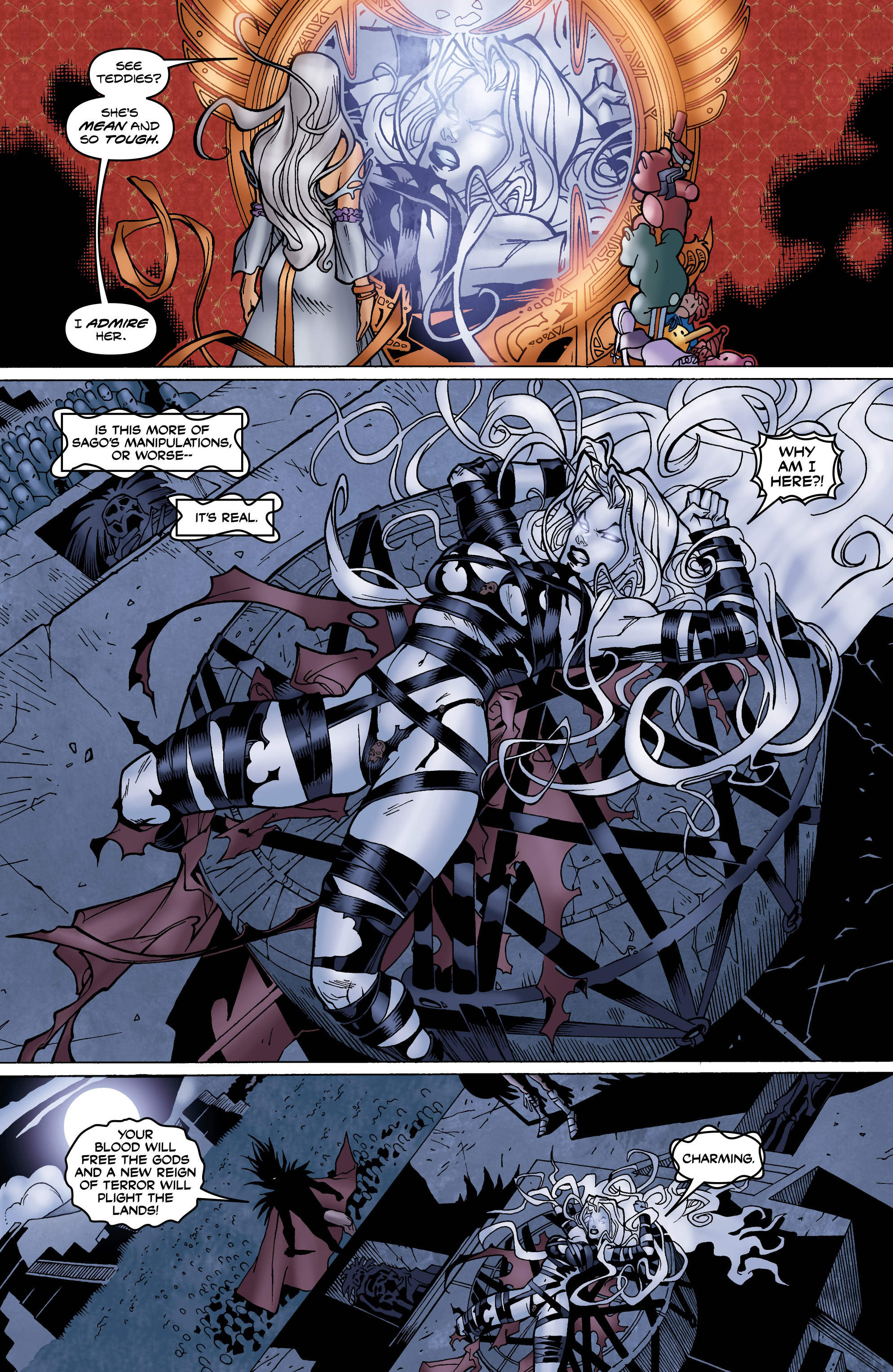 Read online Lady Death Origins comic -  Issue #6 - 10