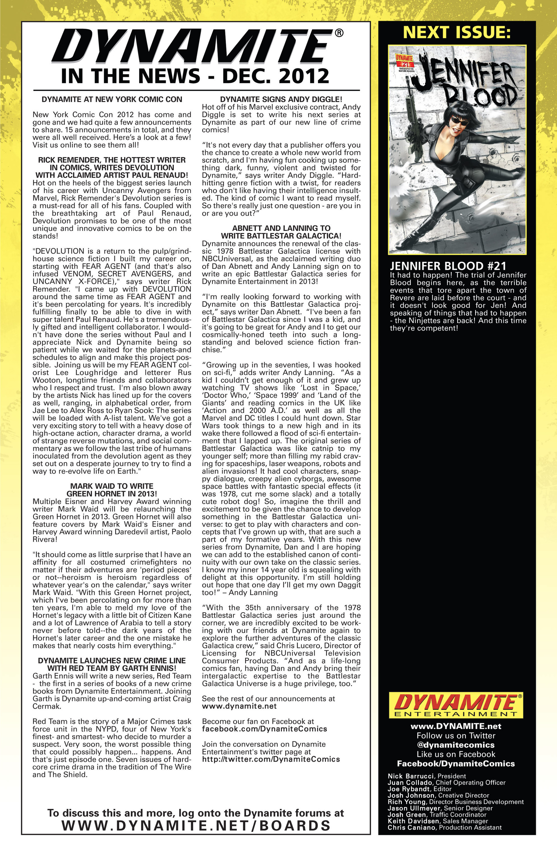 Read online Jennifer Blood comic -  Issue #20 - 24