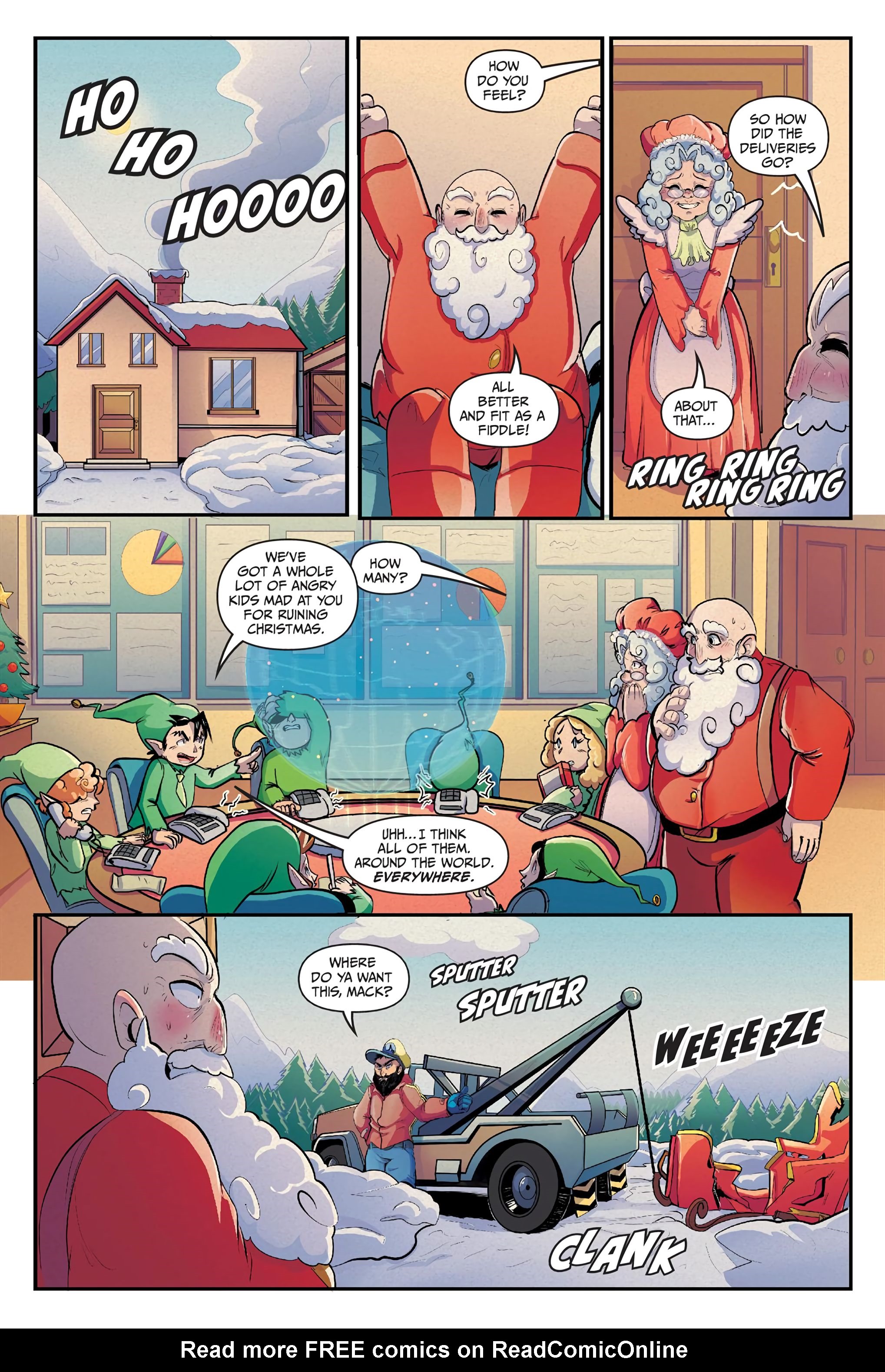Read online Grumpy Cat: The Grumpus and Other Horrible Holiday Tales comic -  Issue # TPB - 92