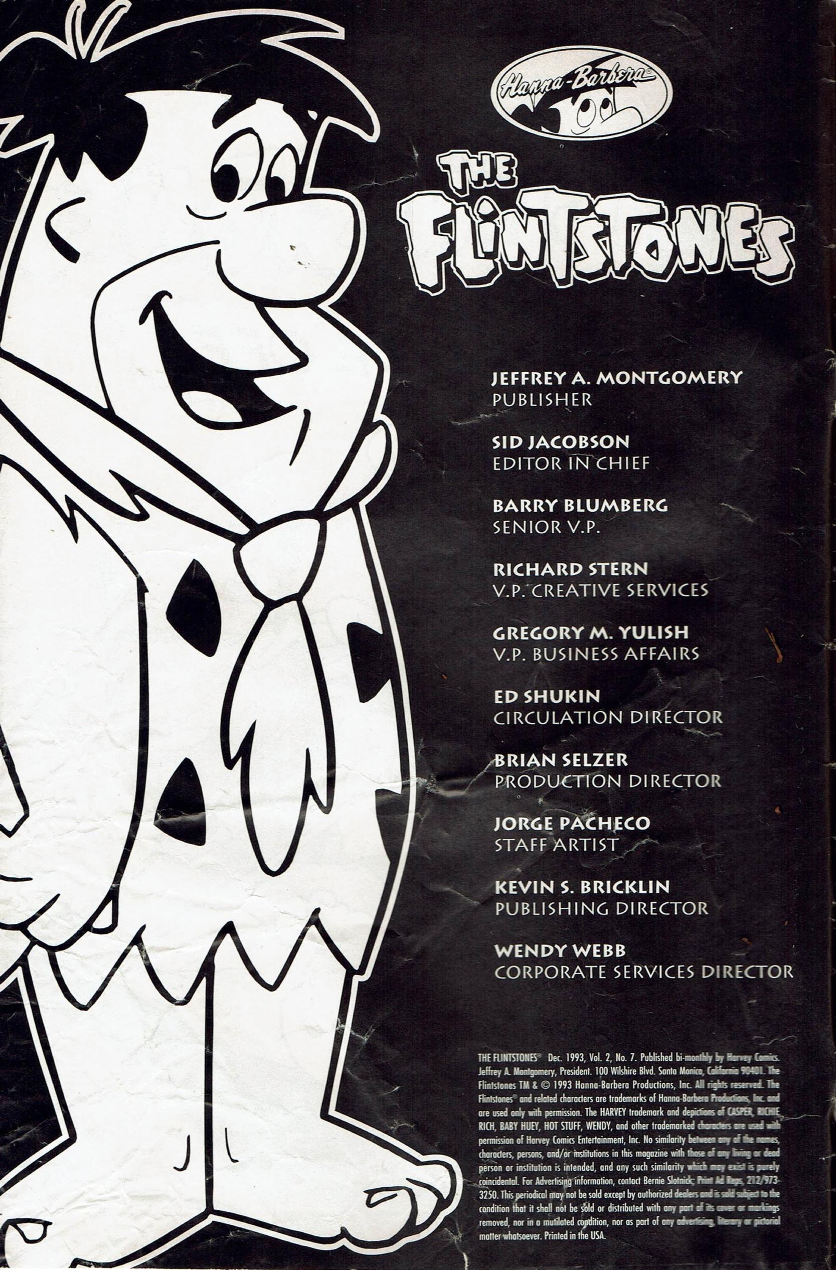 Read online The Flintstones (1992) comic -  Issue #7 - 2