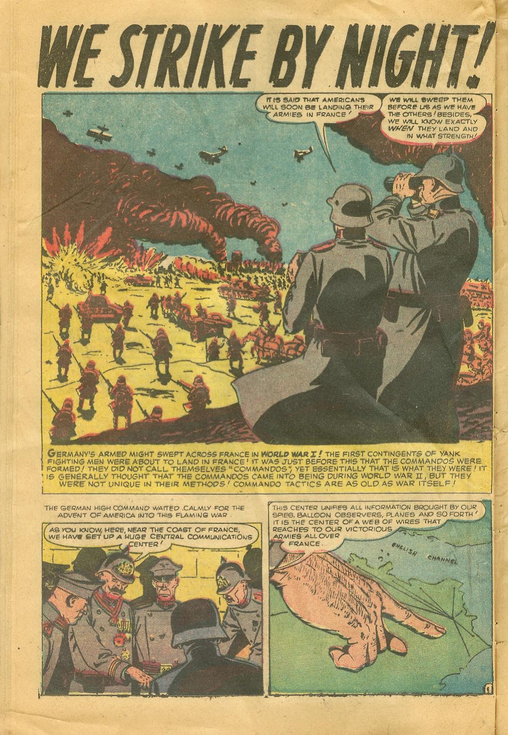 Read online Commando Adventures comic -  Issue #1 - 16