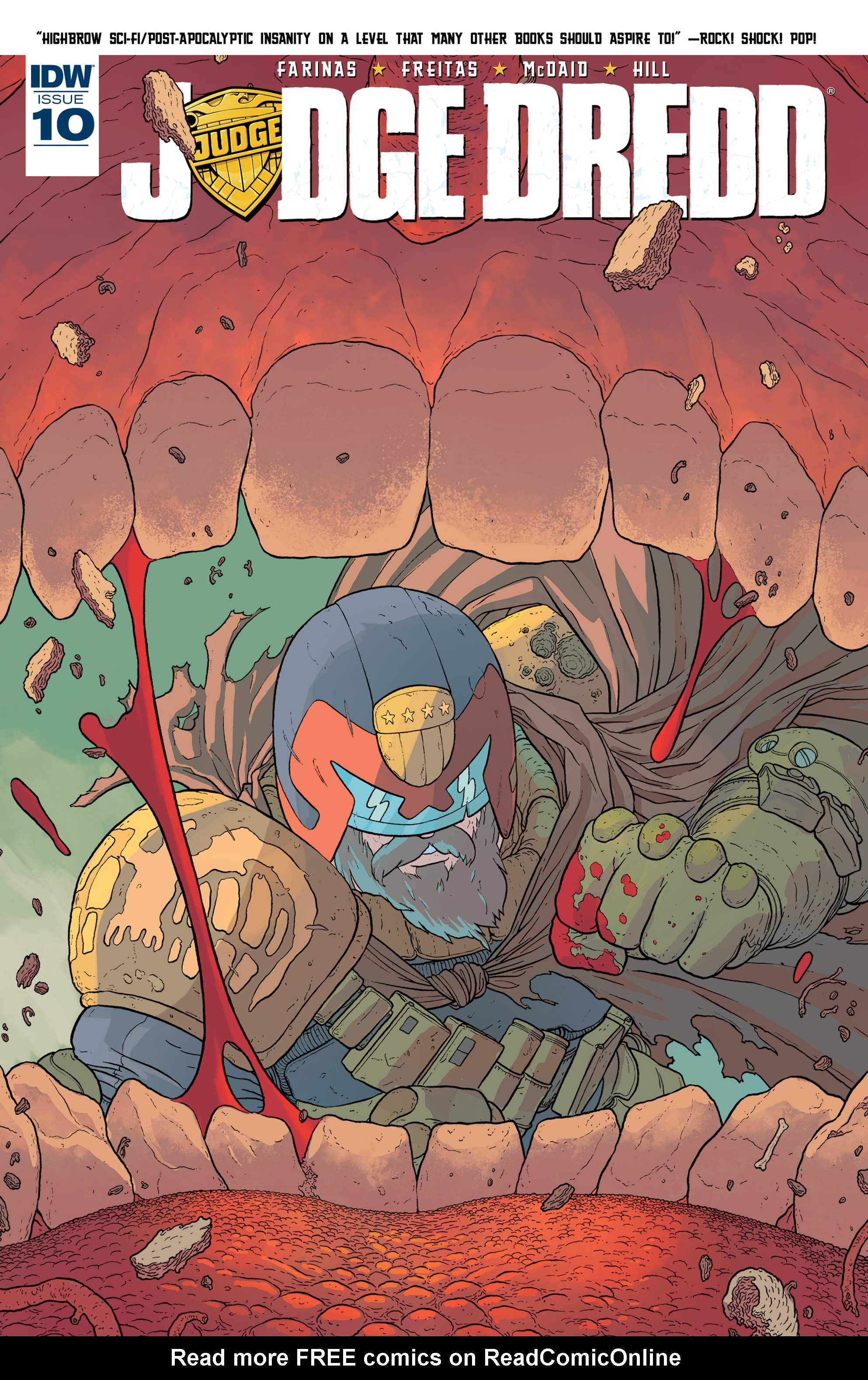 Read online Judge Dredd (2015) comic -  Issue #10 - 1