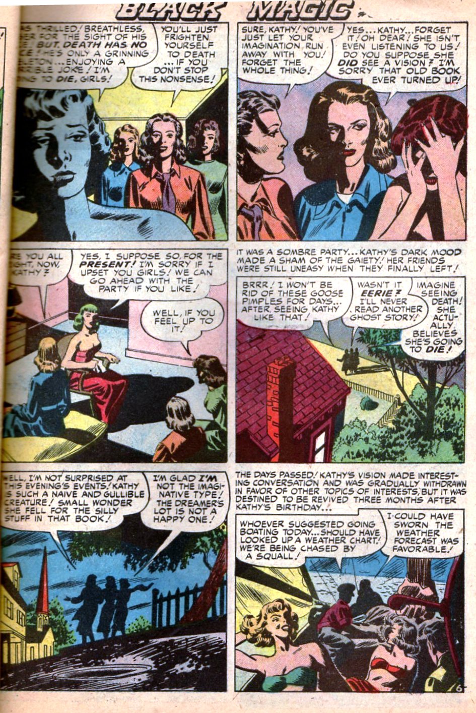 Read online Black Magic (1950) comic -  Issue #5 - 47