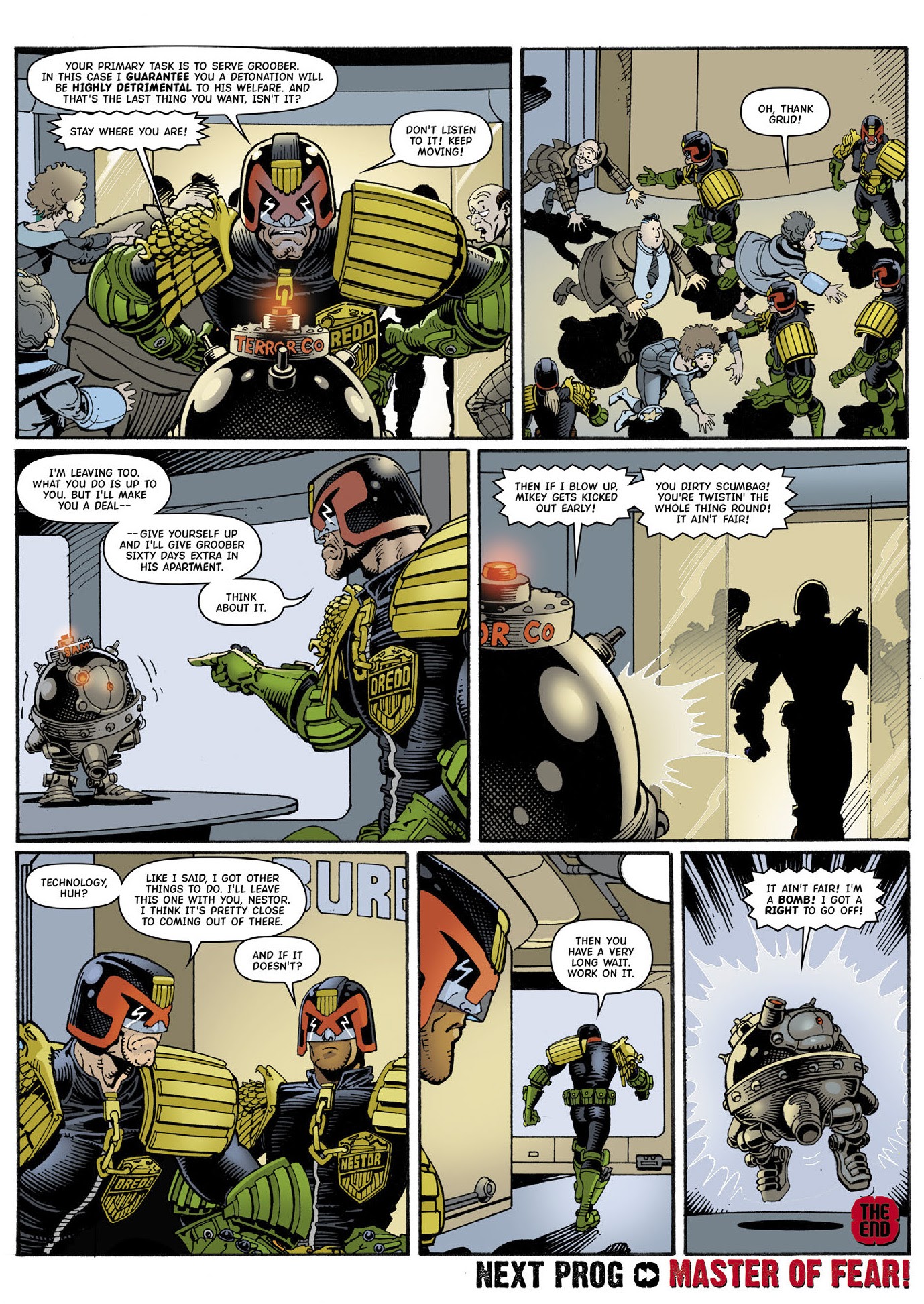 Read online Judge Dredd: The Complete Case Files comic -  Issue # TPB 38 (Part 1) - 77
