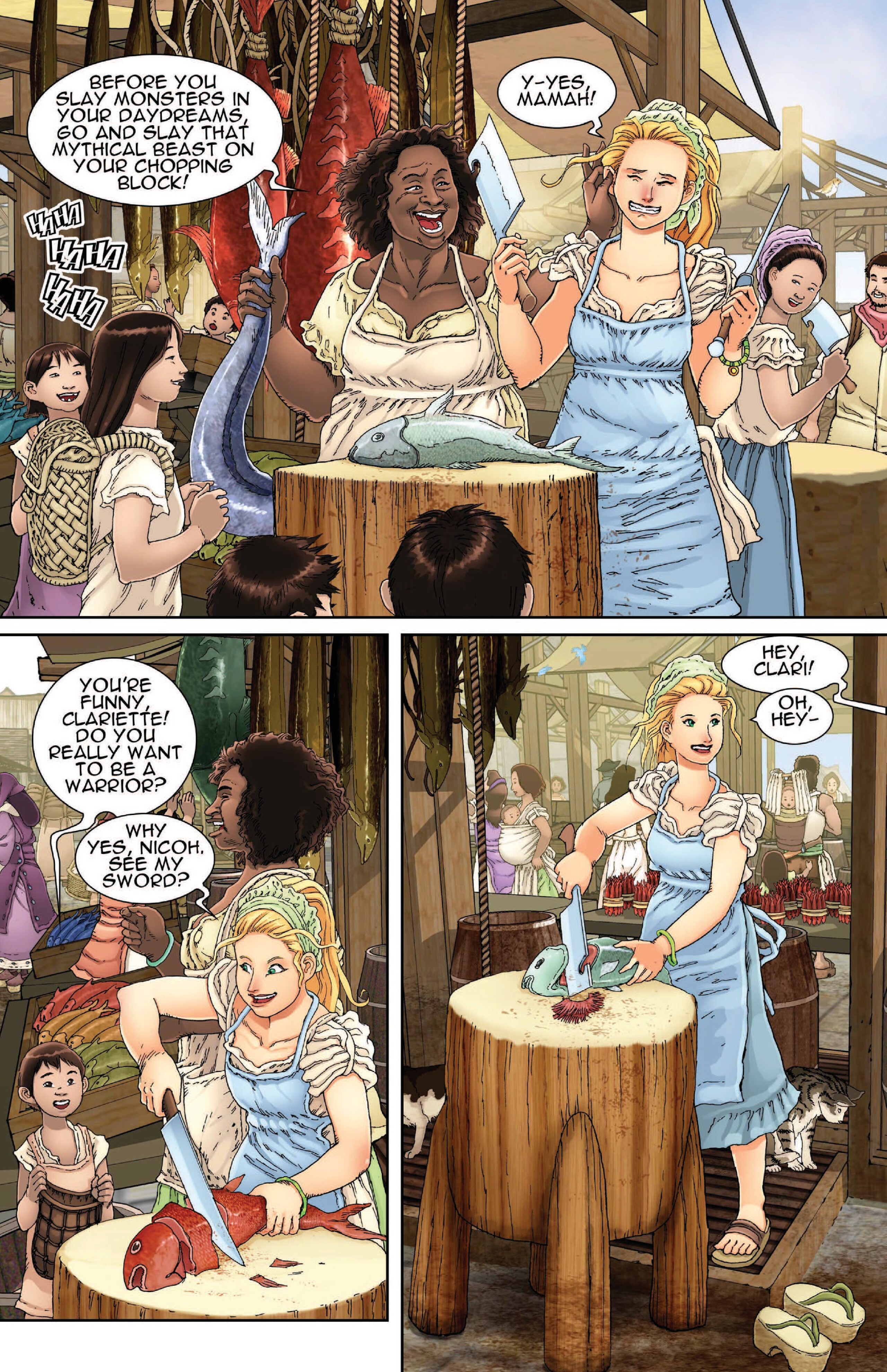 Read online Fantasy Comics comic -  Issue #1 - 12