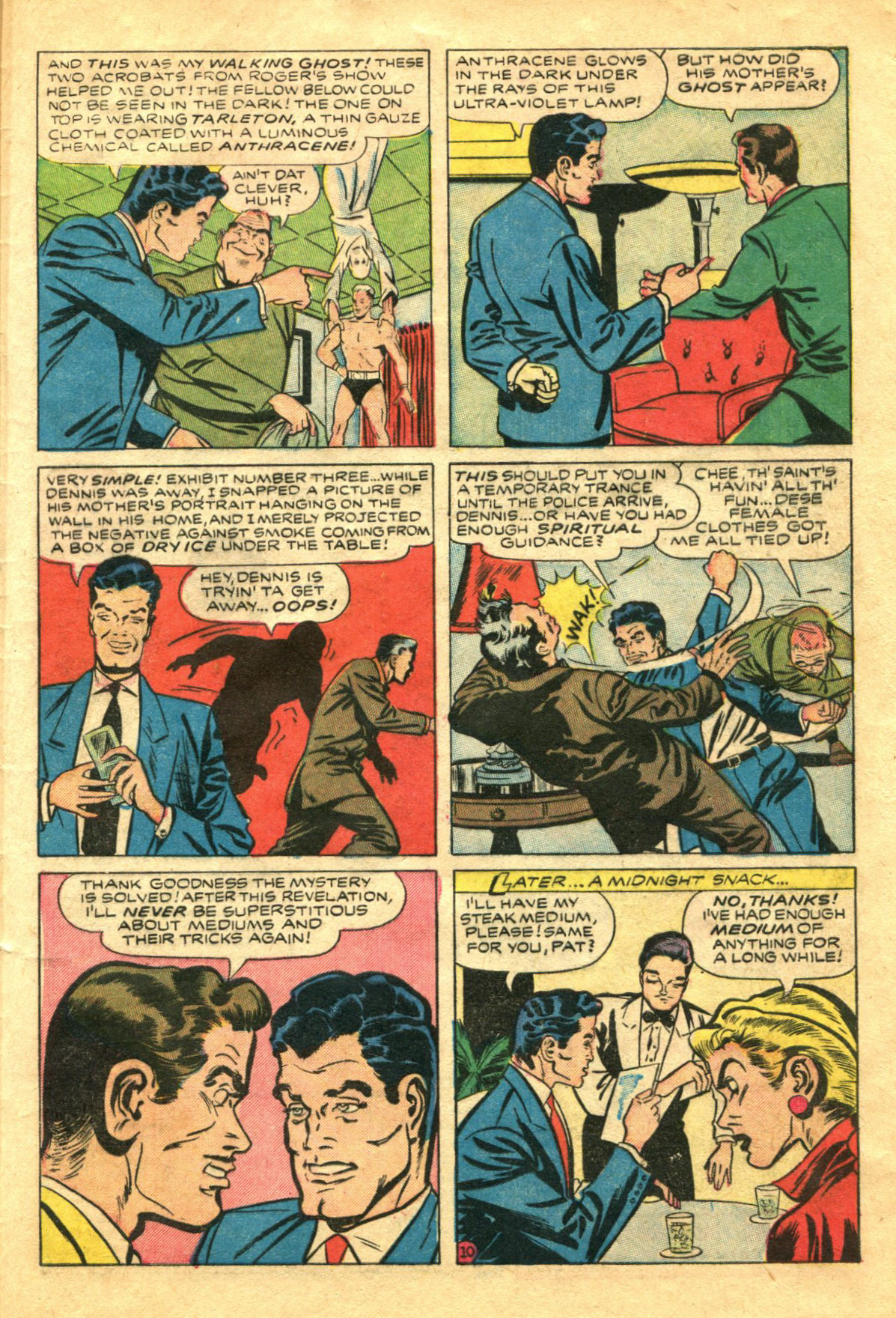 Read online The Saint (1947) comic -  Issue #7 - 33