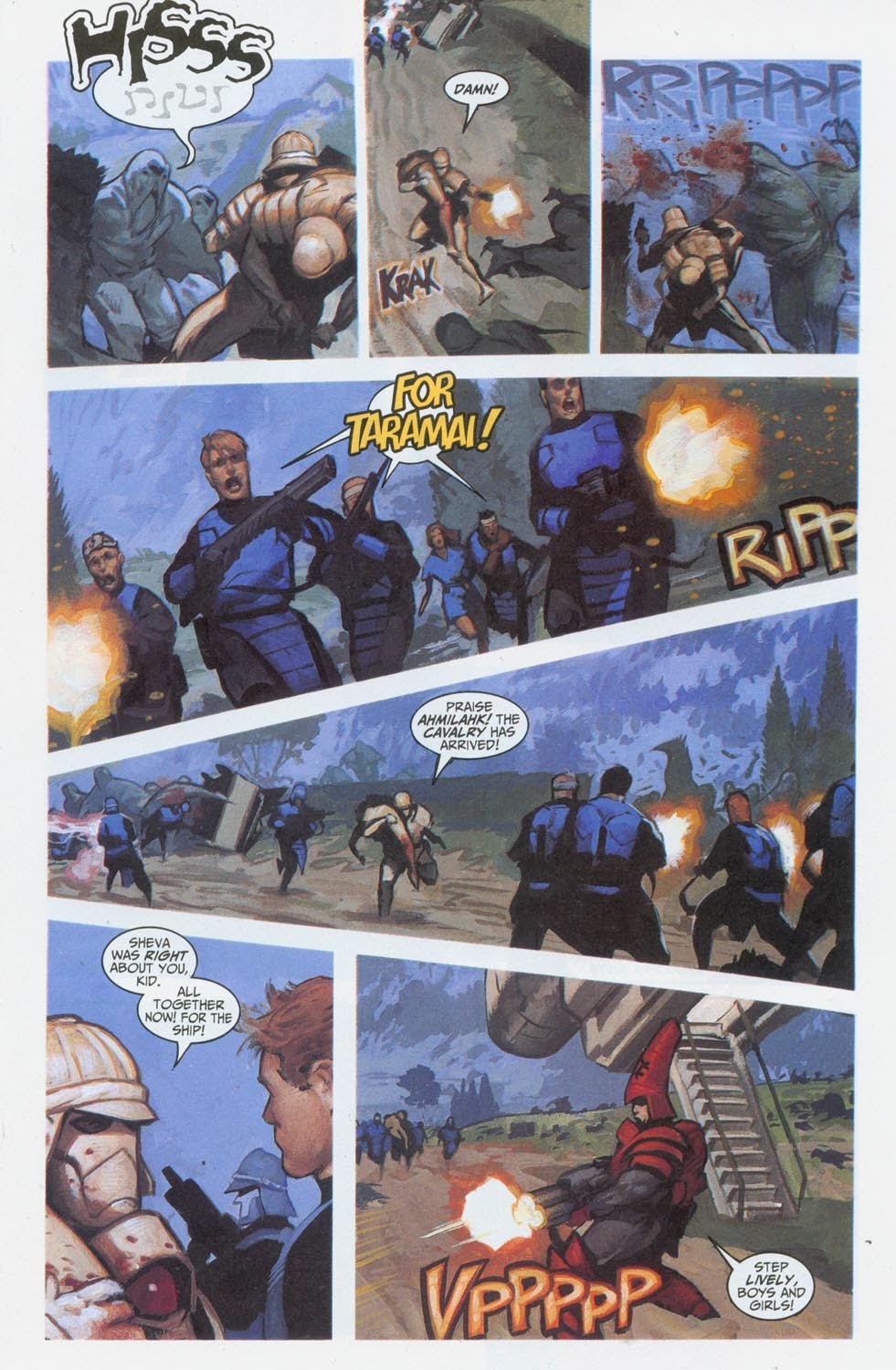 Read online Sheva's War comic -  Issue #4 - 10